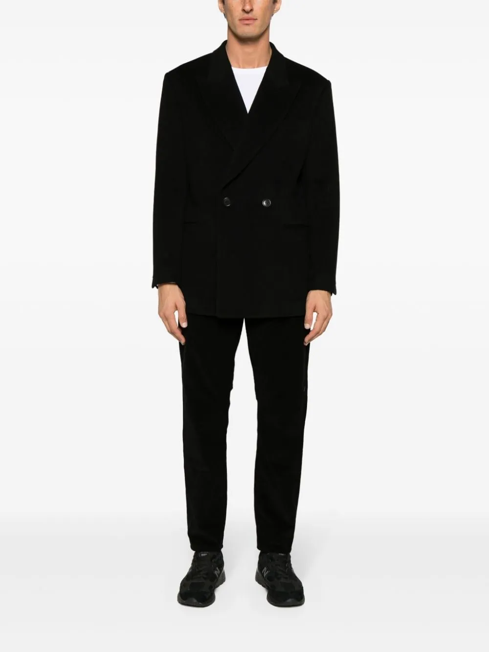 cappotto doppiopetto corto