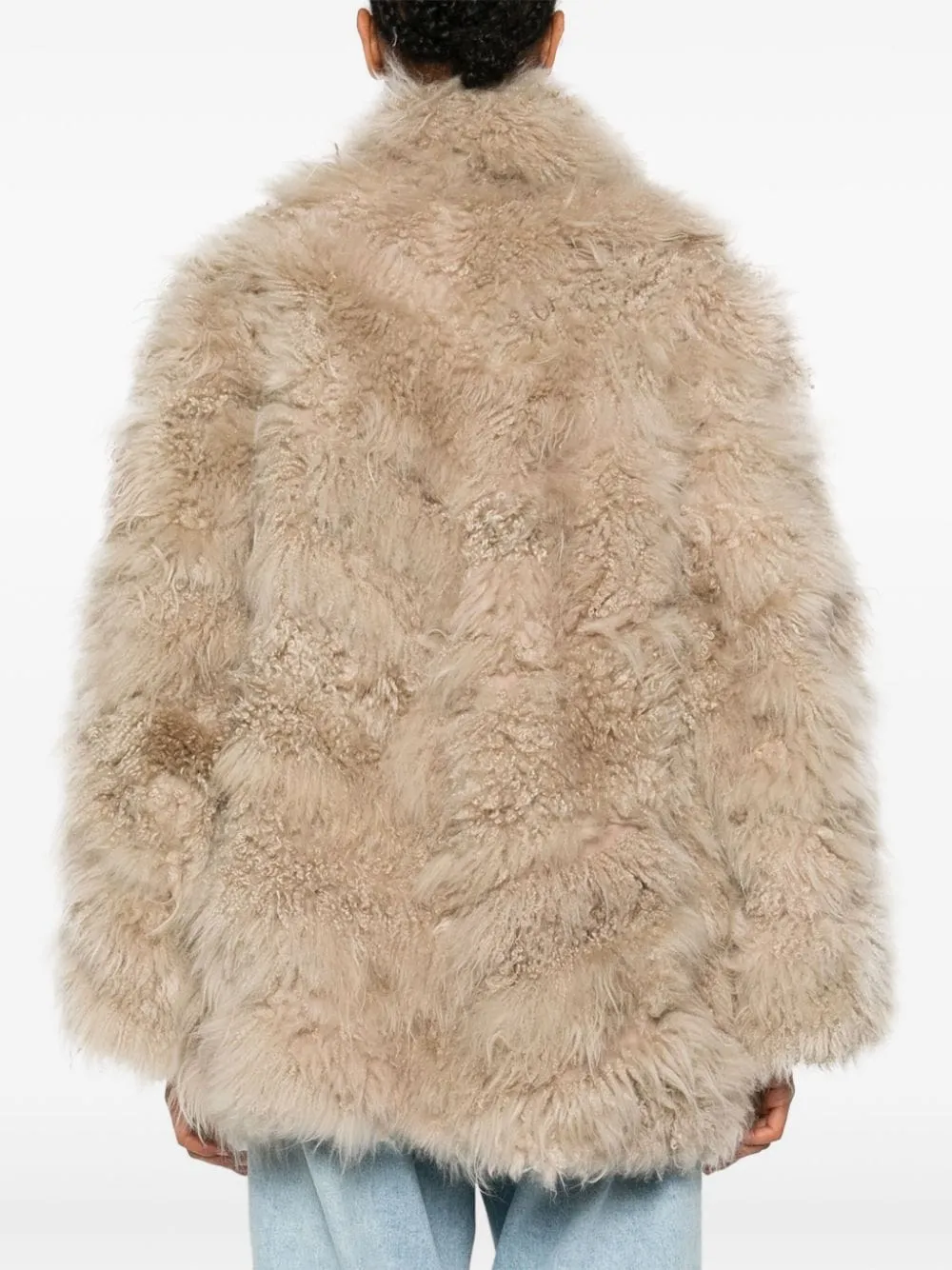Cappotto in ecopelliccia
