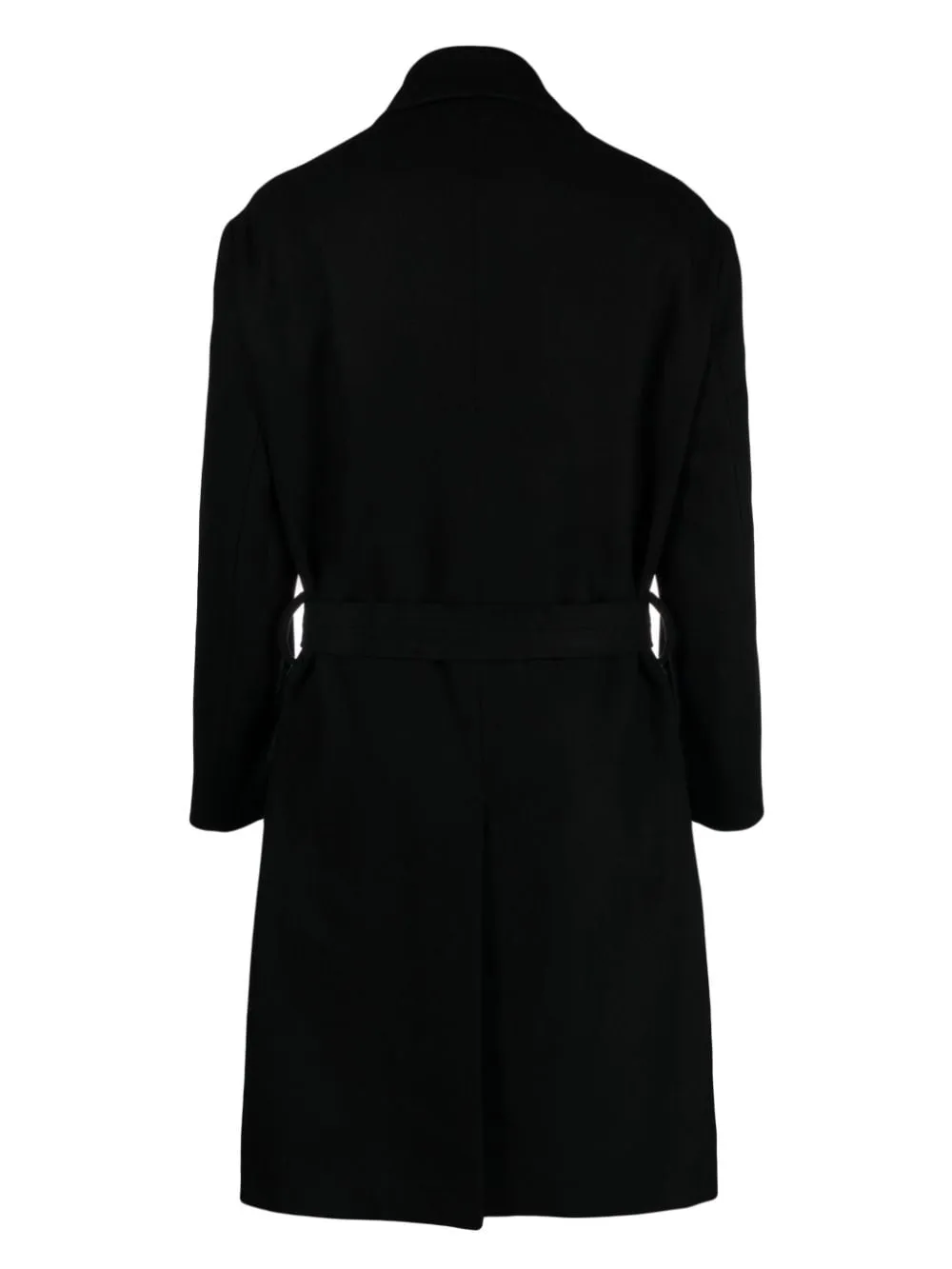 cappotto nero monopetto