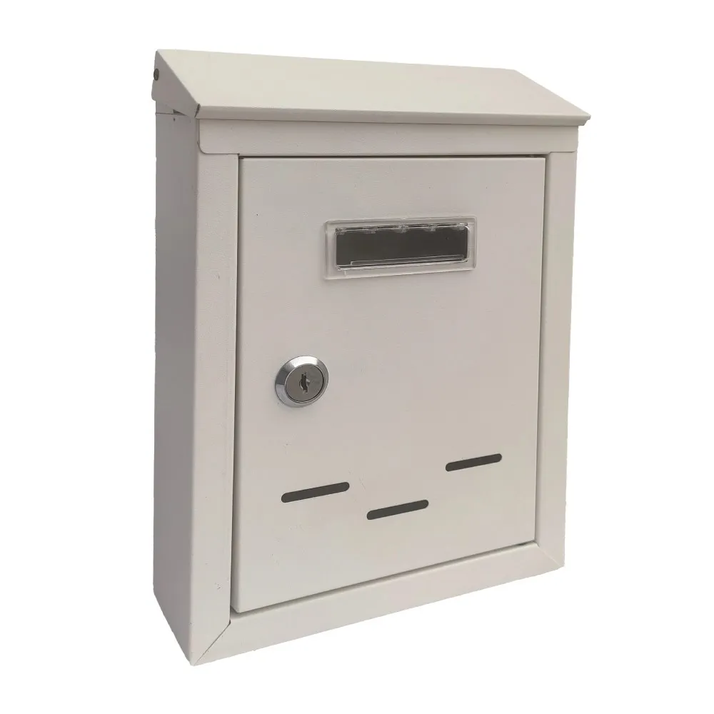 Cassetta postale in lamiera Basic 180x260x60 mm bianco