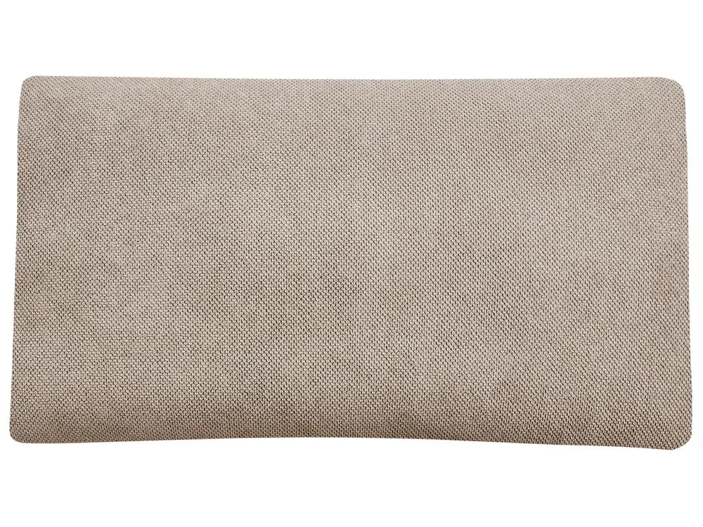 Chaise longue tessuto tortora VIZILLE