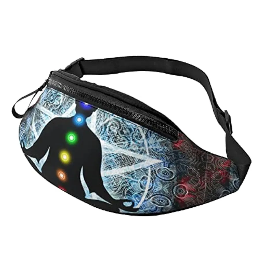 Chakra da meditazione Marsupio Sport Marsupio Borsa a tracolla per corsa Viaggiare Escursionismo 177722381