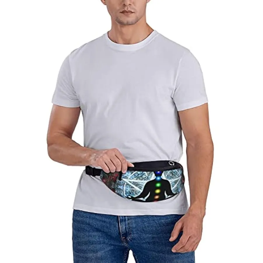 Chakra da meditazione Marsupio Sport Marsupio Borsa a tracolla per corsa Viaggiare Escursionismo 177722381