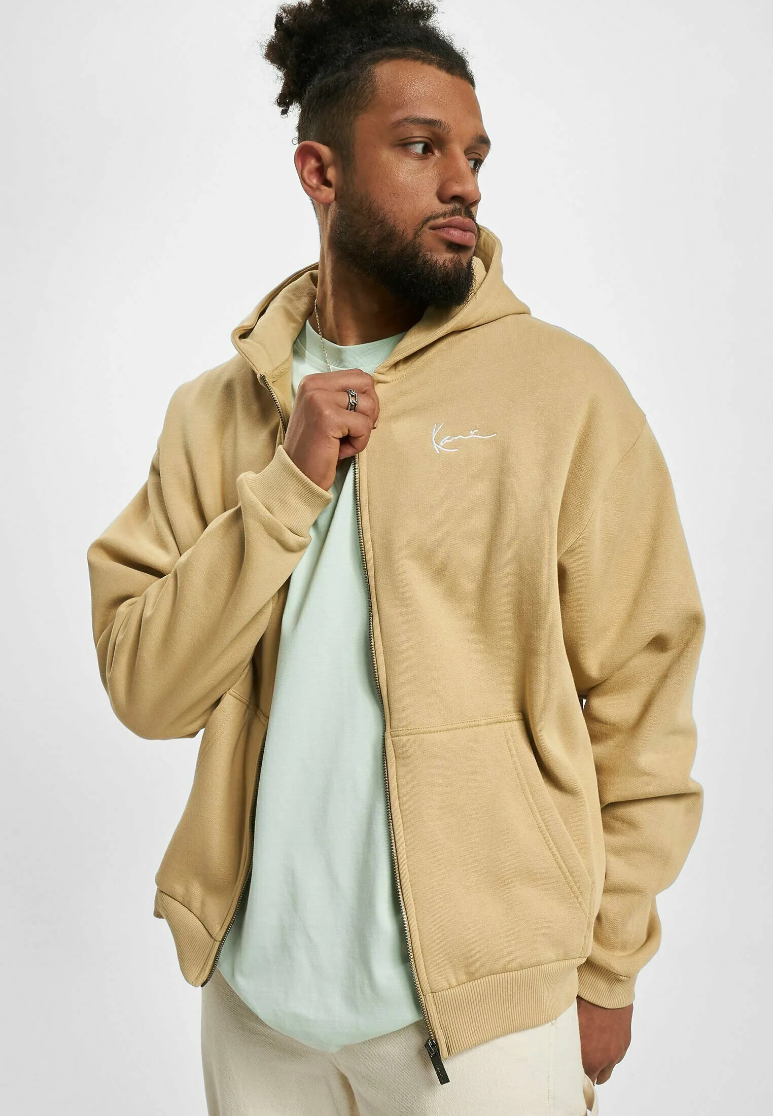 CHEST SIGNATURE ESSENTIAL ZIP - Felpa con zip