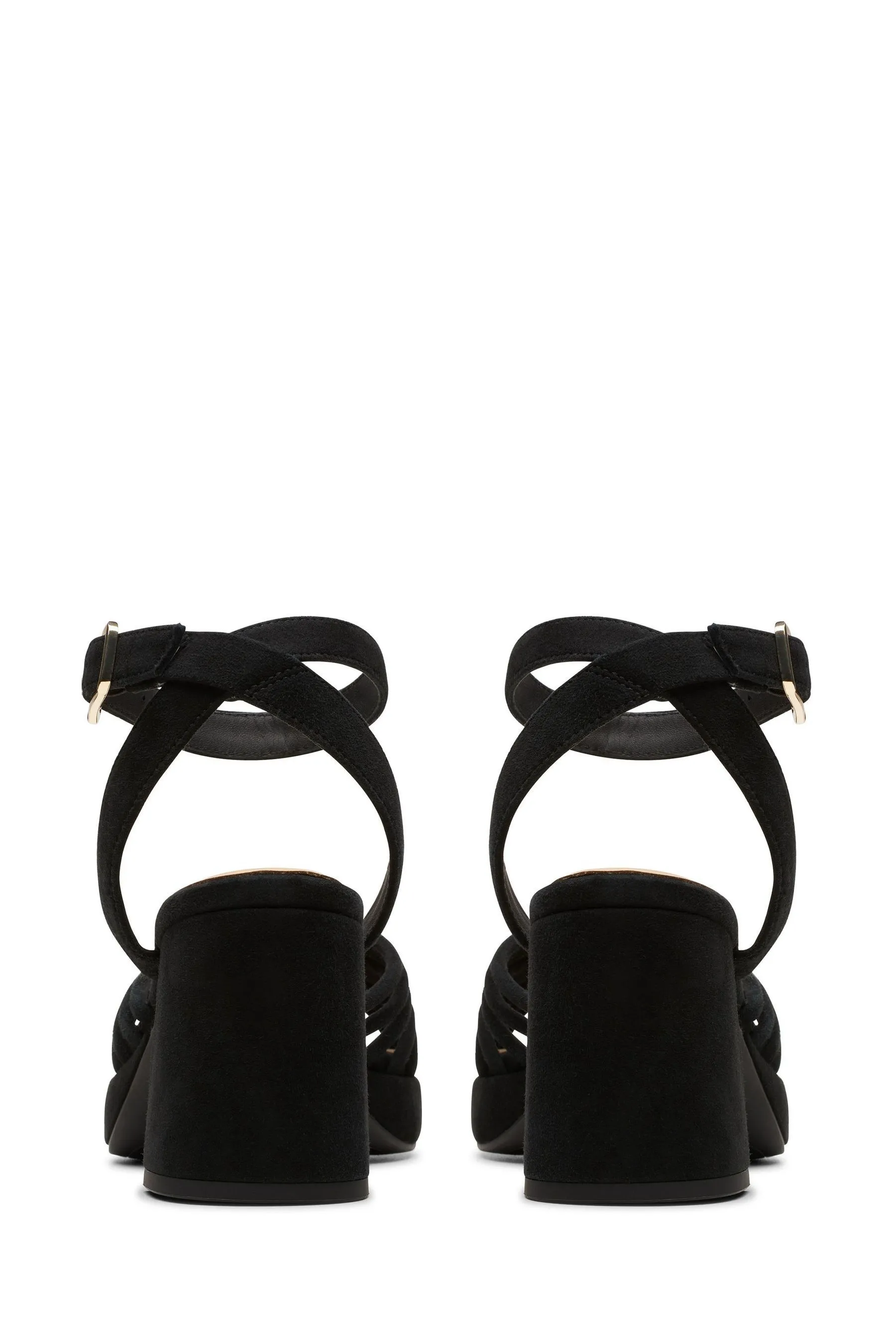 Clarks Suede Ritzy75 Faye Sandals    