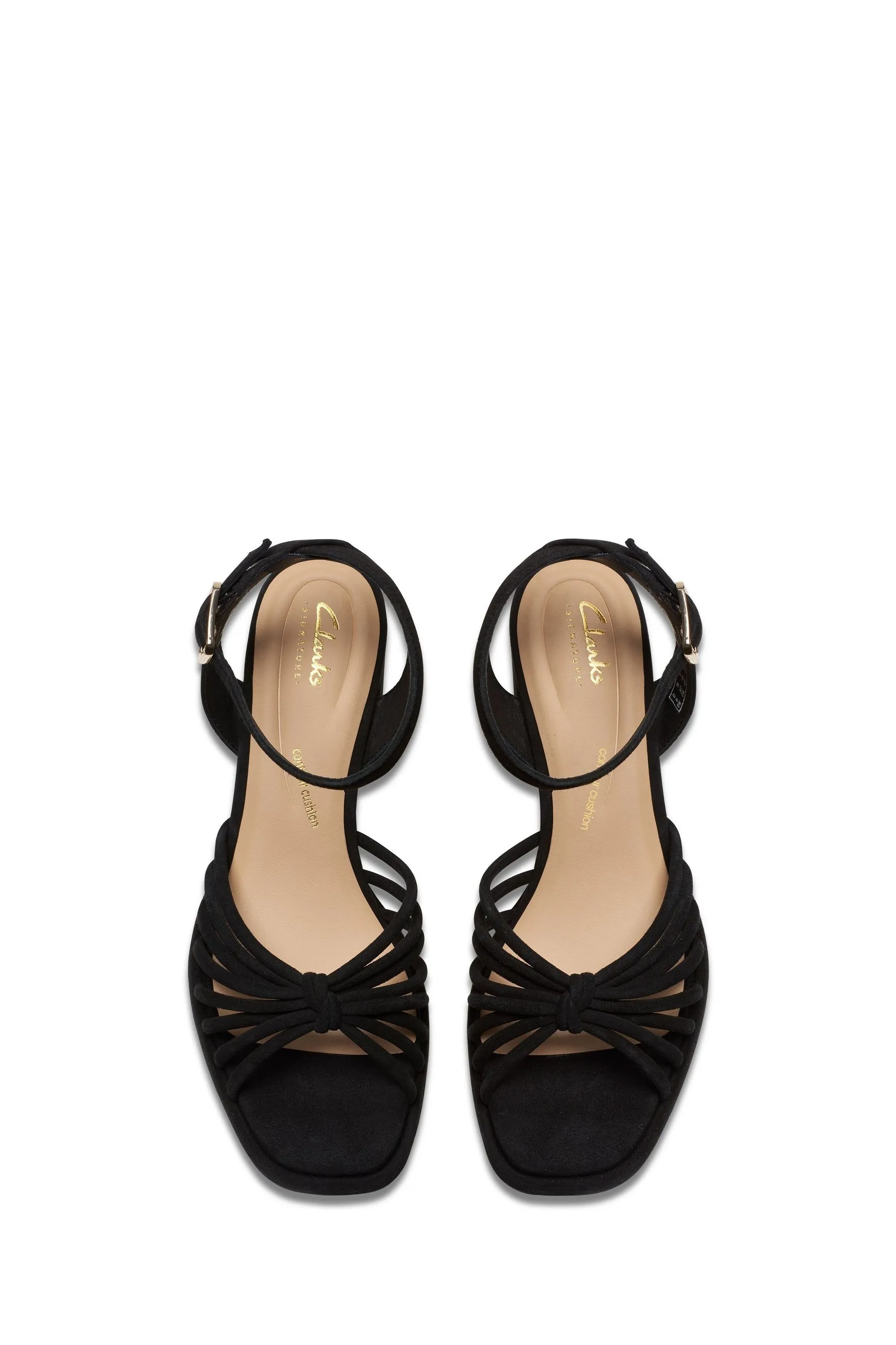 Clarks Suede Ritzy75 Faye Sandals    
