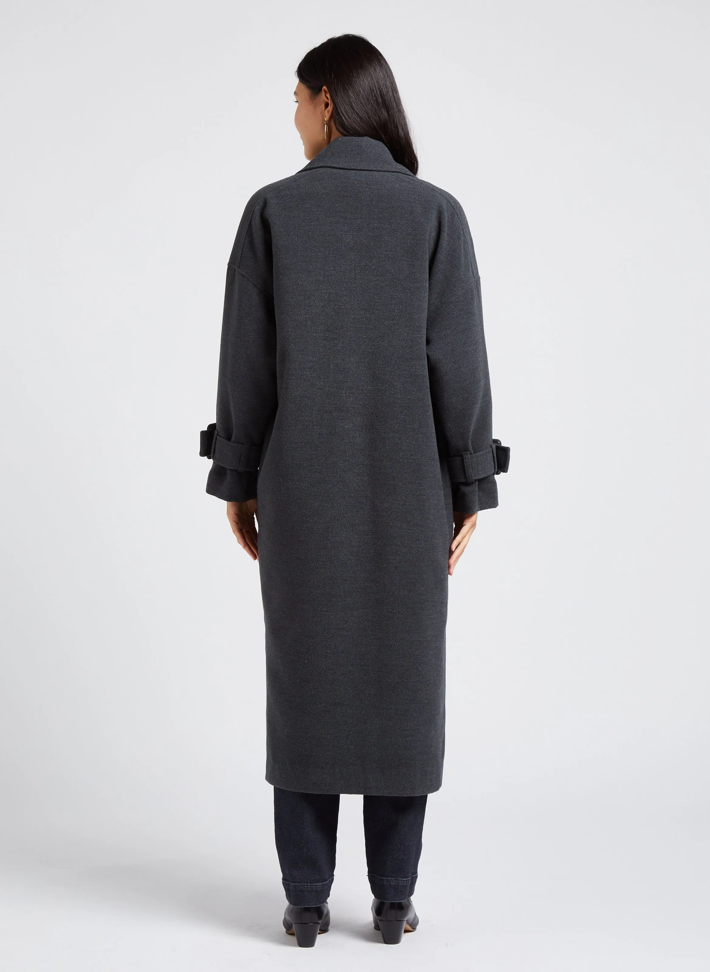  COLLECTORS CLUB   CAMERON - Cappotto con revers | Grigio