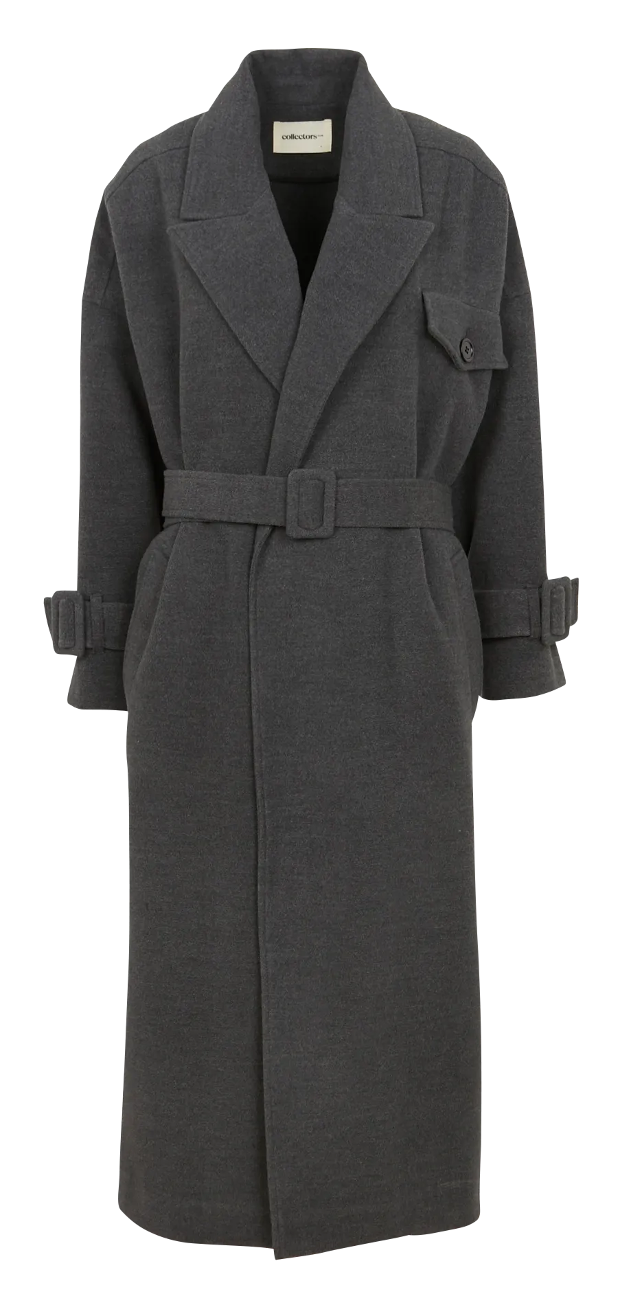  COLLECTORS CLUB   CAMERON - Cappotto con revers | Grigio