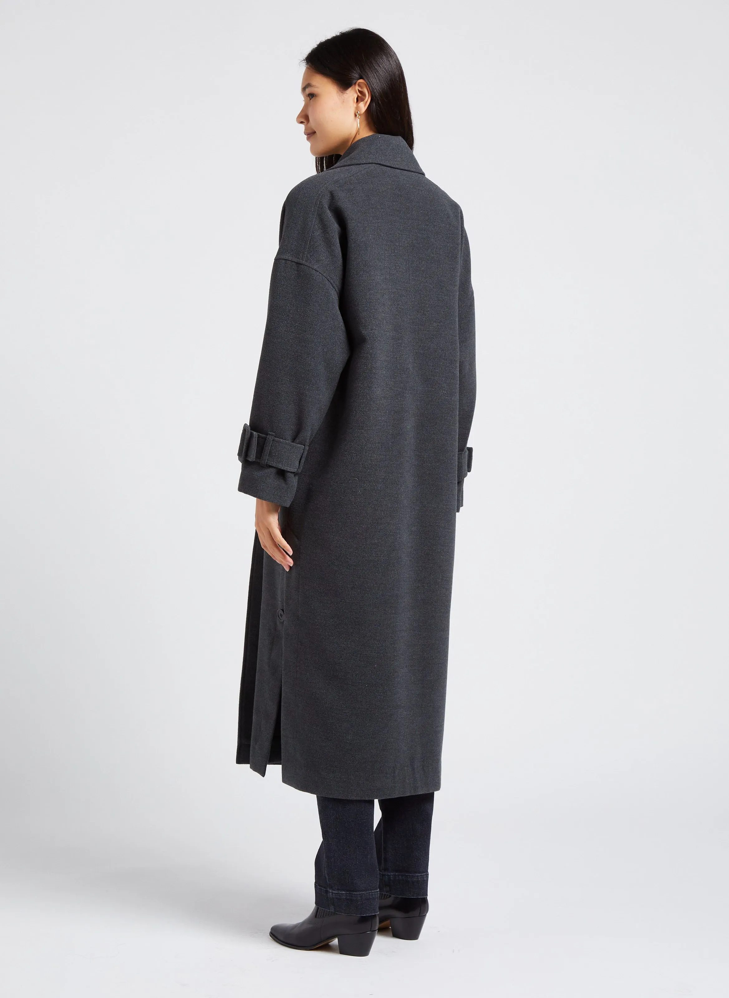  COLLECTORS CLUB   CAMERON - Cappotto con revers | Grigio