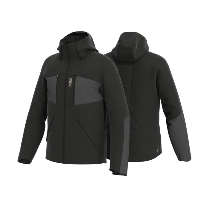 COLMAR MODERNESS 1396 Black/Black giacca sci uomo in softshell imbottito