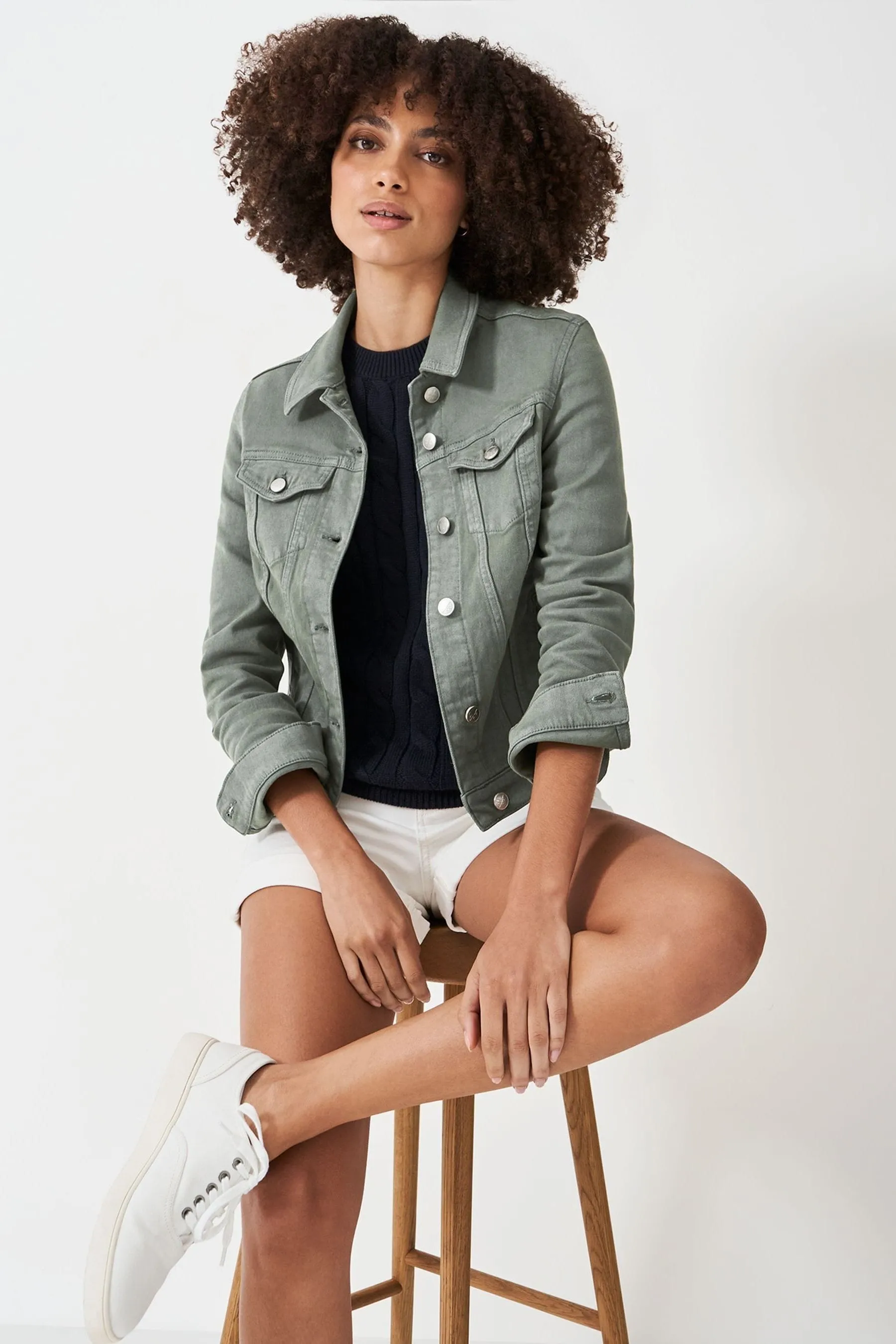 Crew Clothing Denim Giacca western