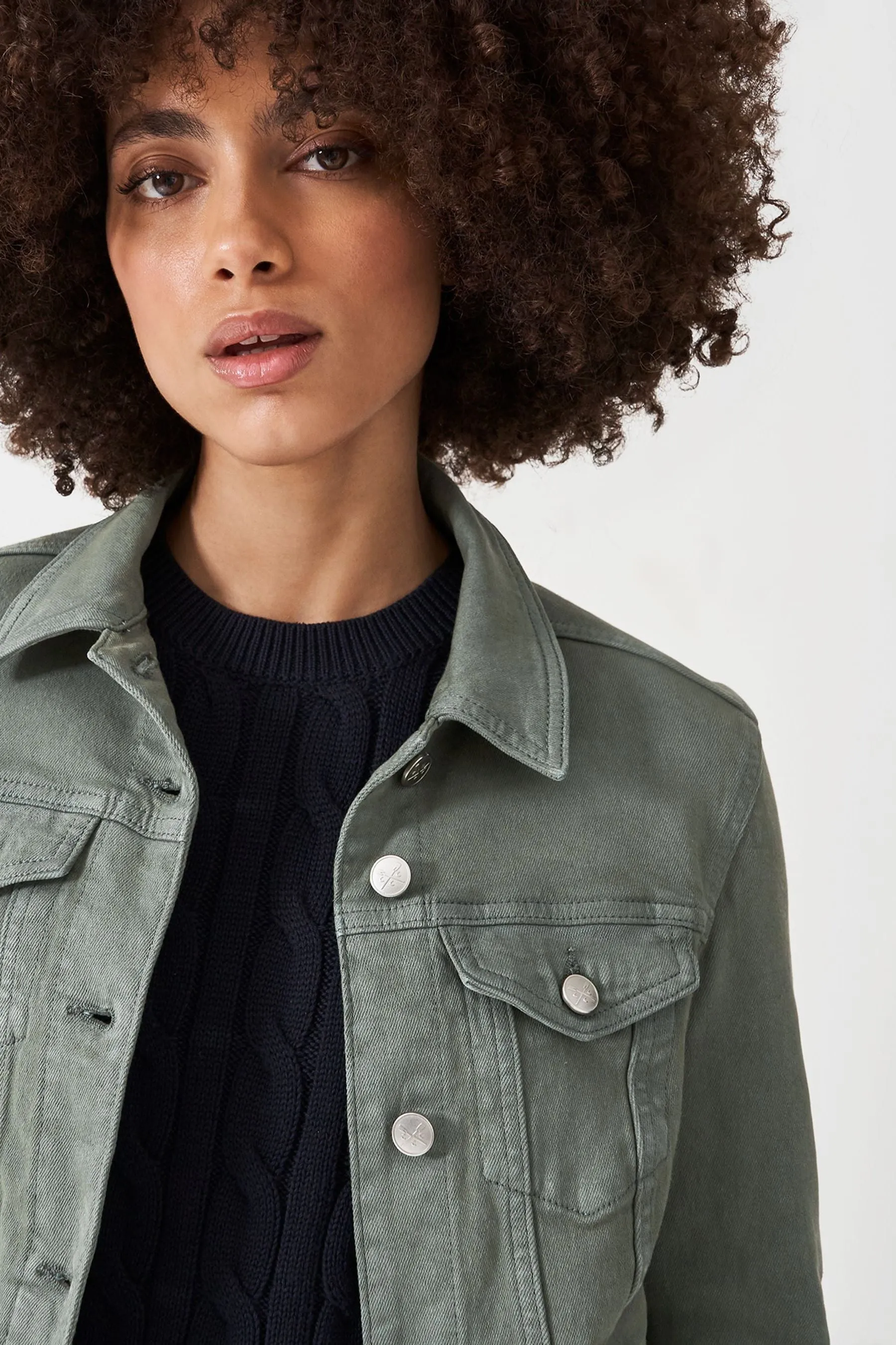 Crew Clothing Denim Giacca western