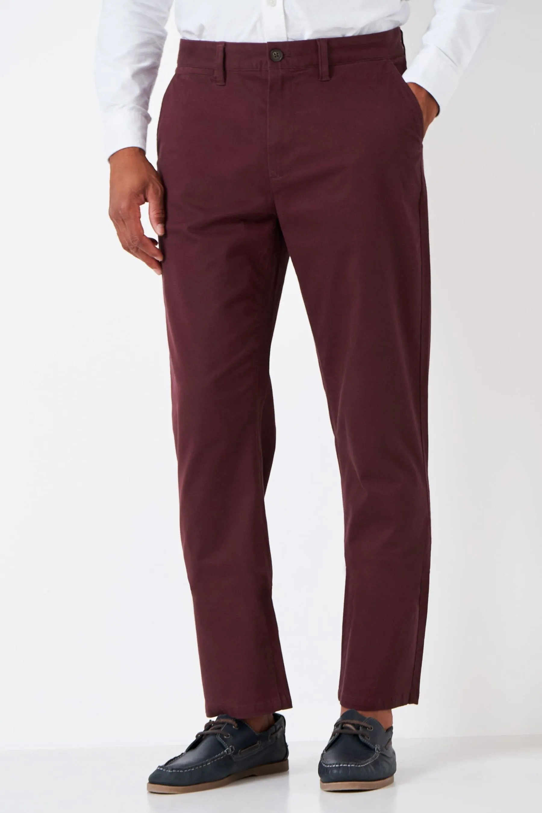 Crew Clothing - Pantaloni chino dritta