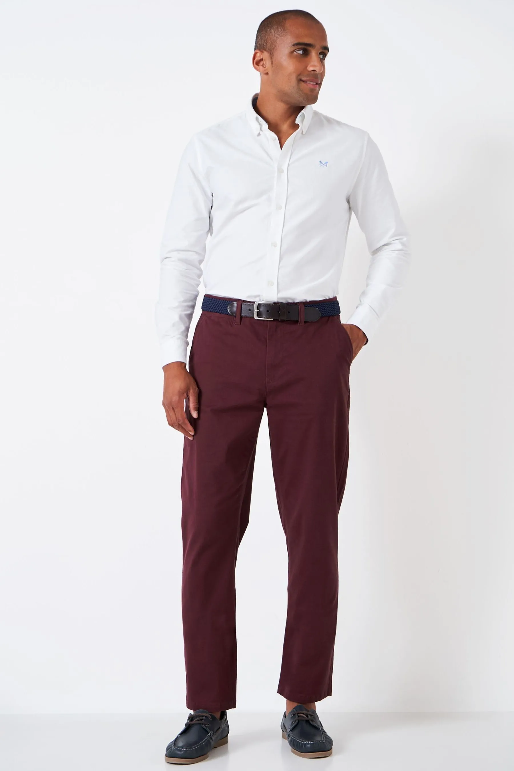 Crew Clothing - Pantaloni chino dritta