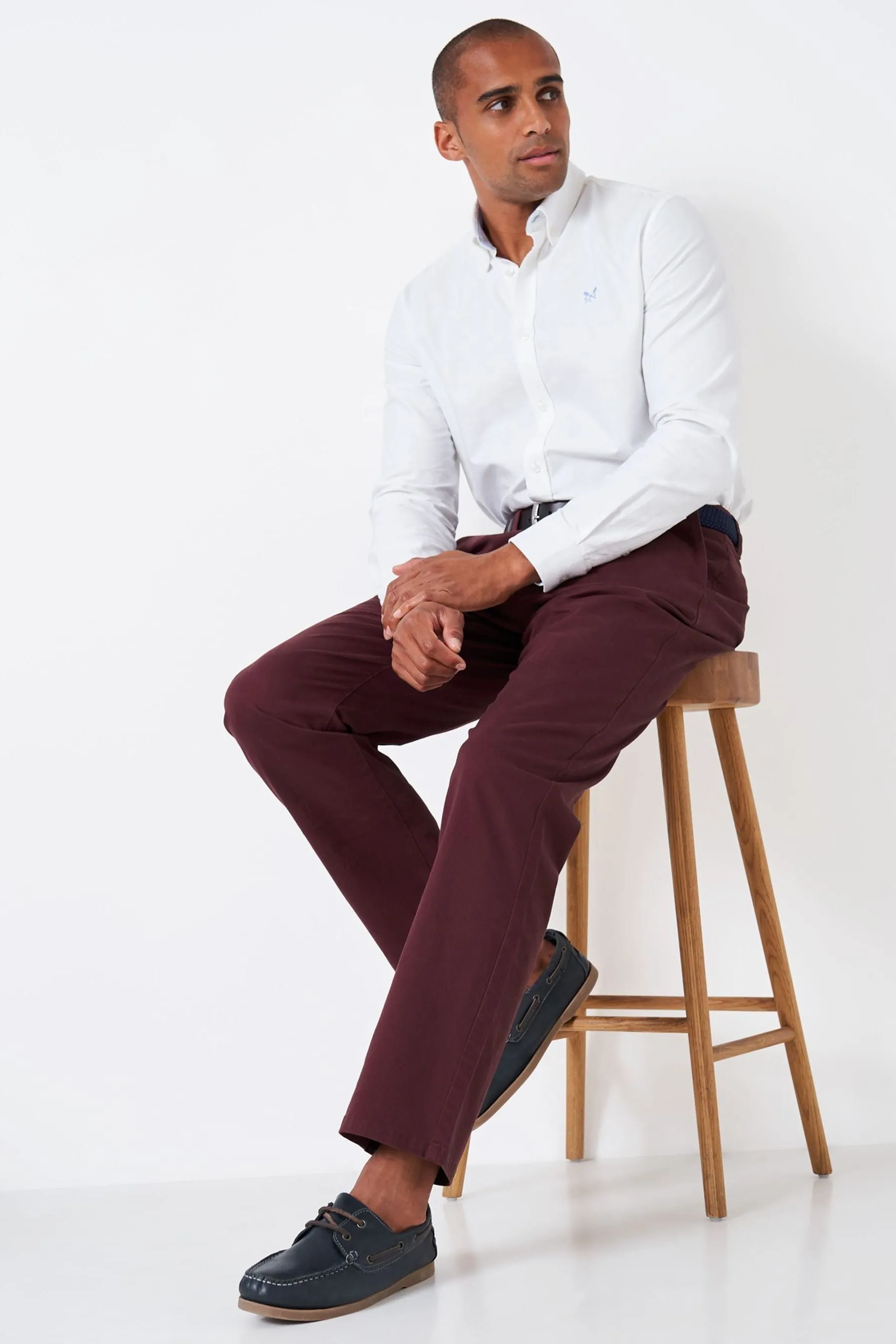 Crew Clothing - Pantaloni chino dritta