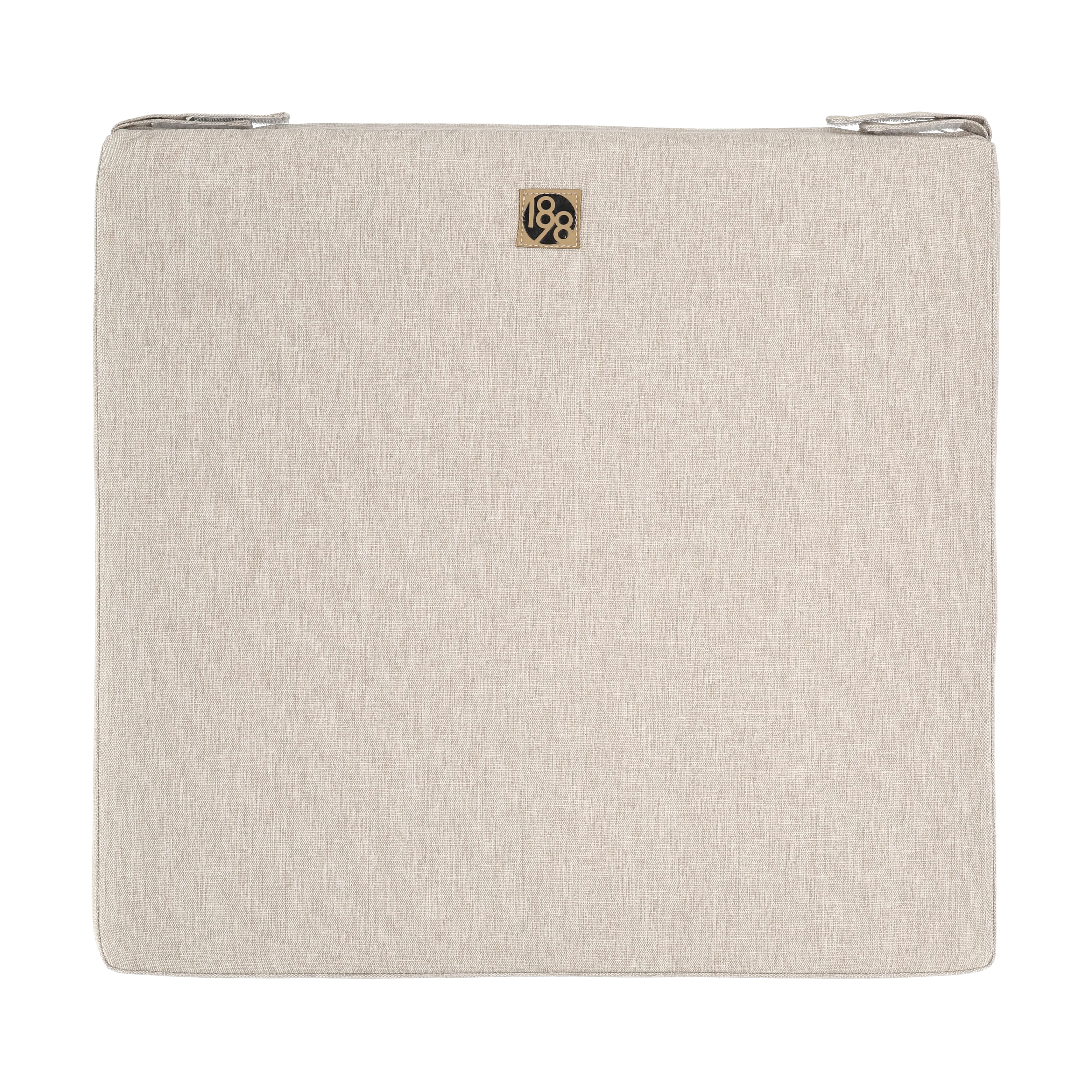 Cuscino per seduta Lunda 42x45 cm.jm{font-size:18px}Taupe striped
