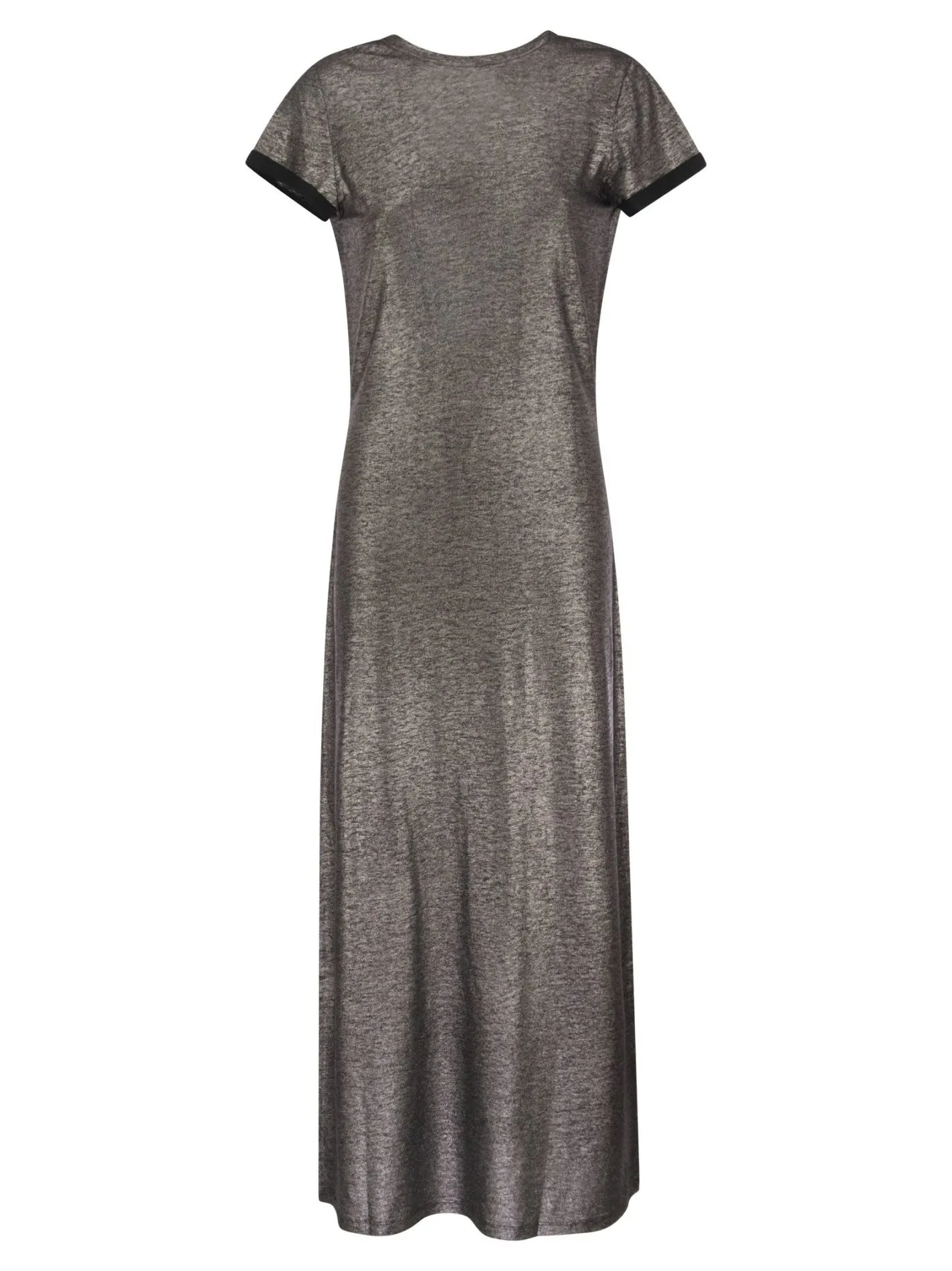 Dress with back neckline
