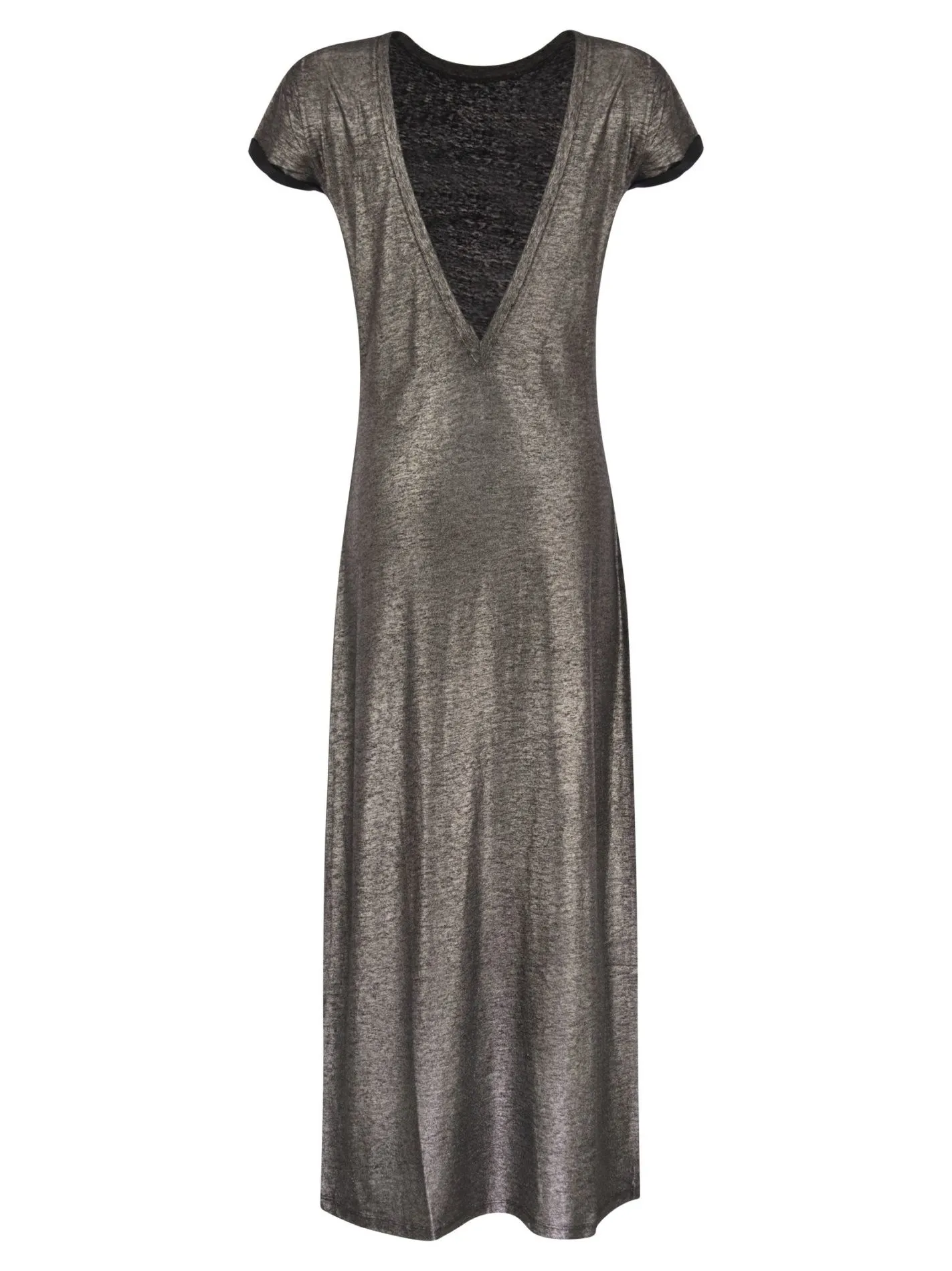 Dress with back neckline