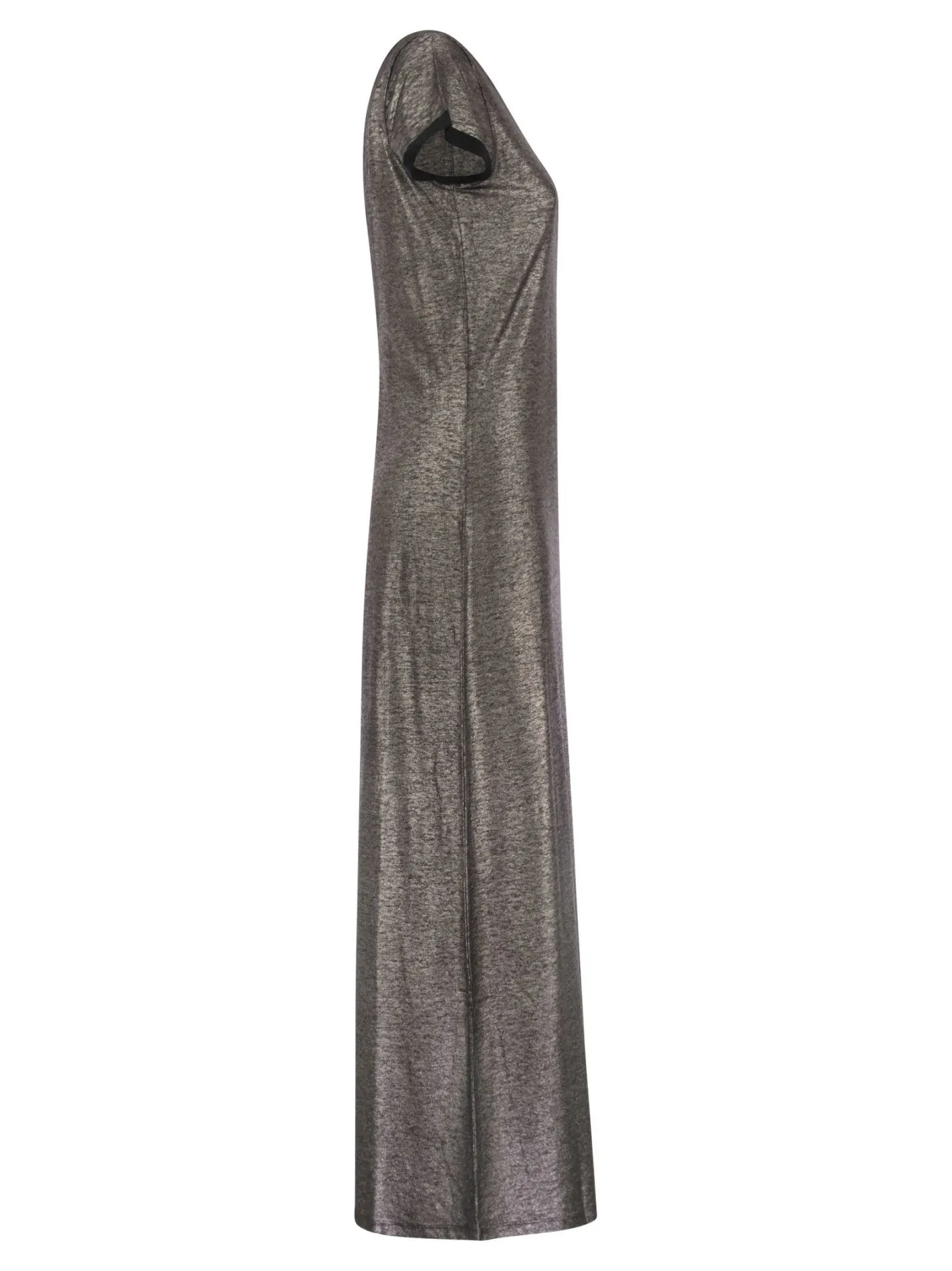 Dress with back neckline