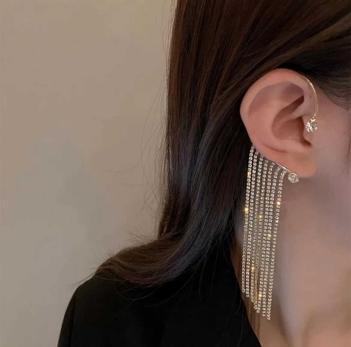 Ear cuff Shine Gold