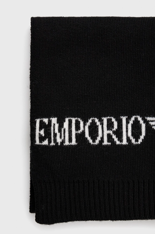 Emporio Armani cappello e sciarpa con aggiunta di lana