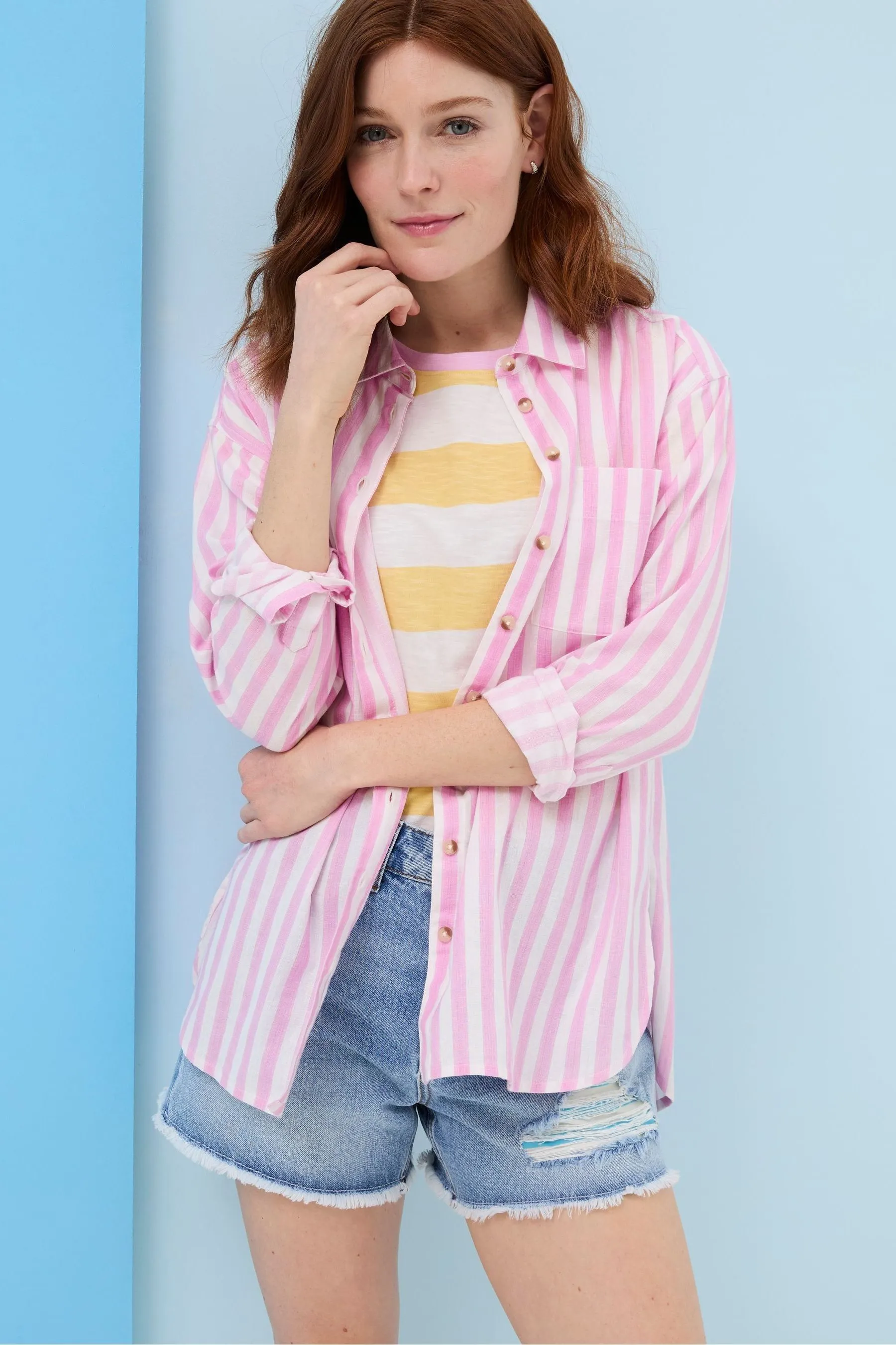 FatFace - Judes - Camicia A righe