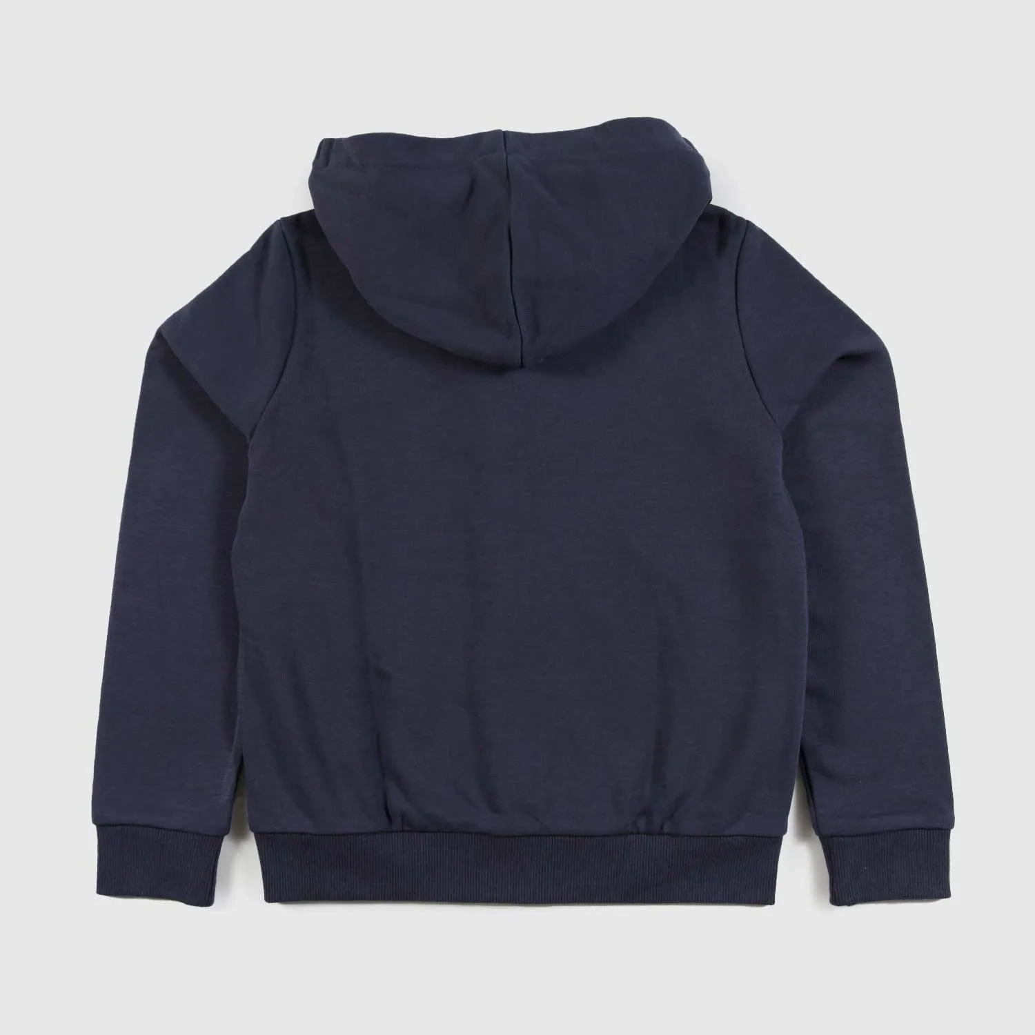 Felpa Blu Profondo Con Zip Ragazzo