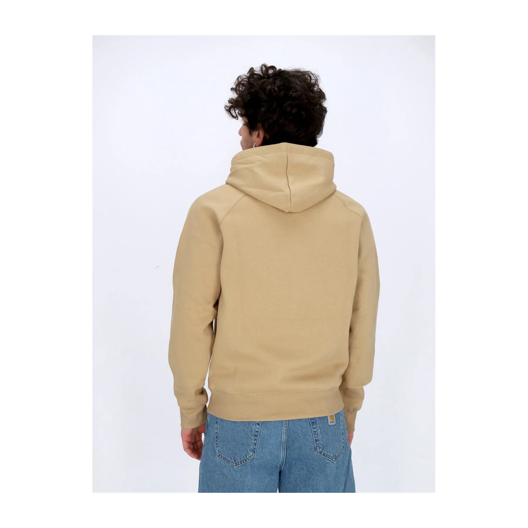 Felpa Cappuccio Uomo Chase Sweat Hooded Sable/gold