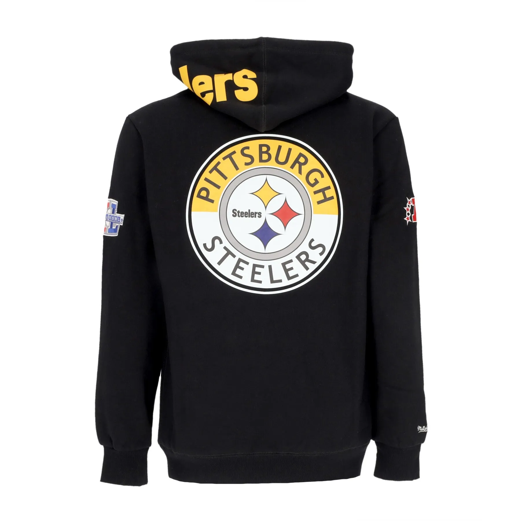 Felpa Cappuccio Uomo Nfl Hometown Fleece Hoodie Pitste Black