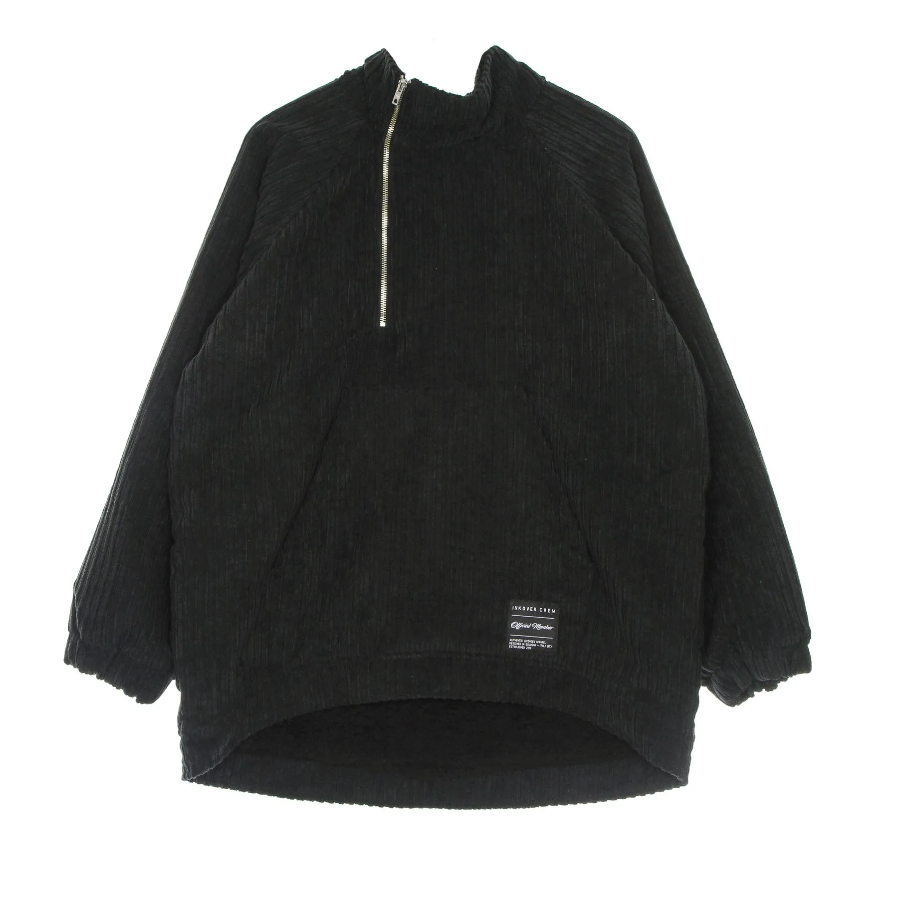 Felpa Collo Alto Uomo Pioner Anorak 1 Black