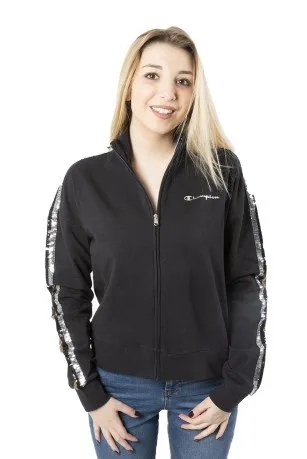 Felpa Donna Full Zip con Banda