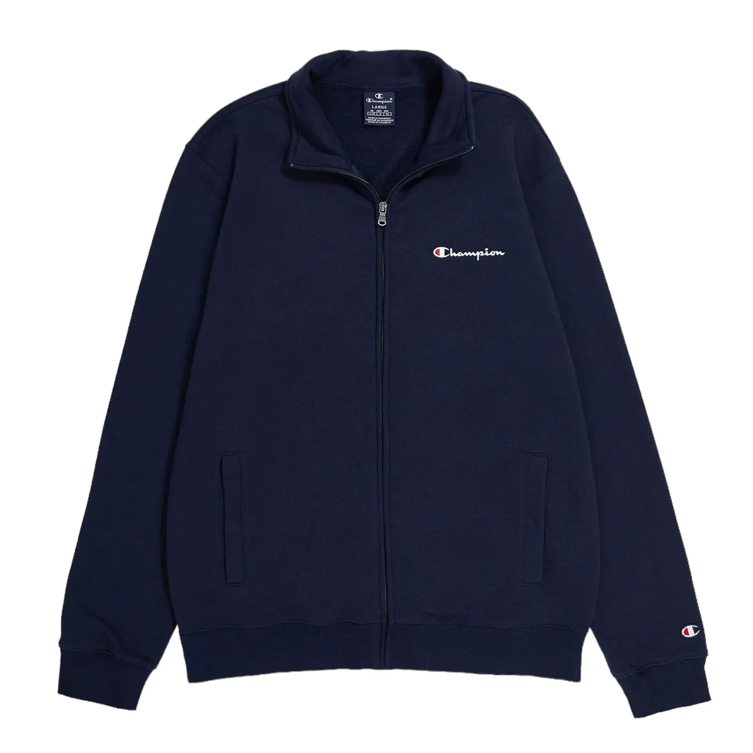 FELPA FULL ZIP CON LOGO CHAMPION