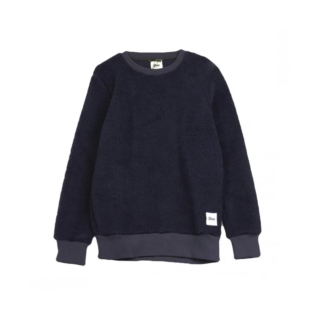 FELPA GIROCOLLO ORSETTO NAVY