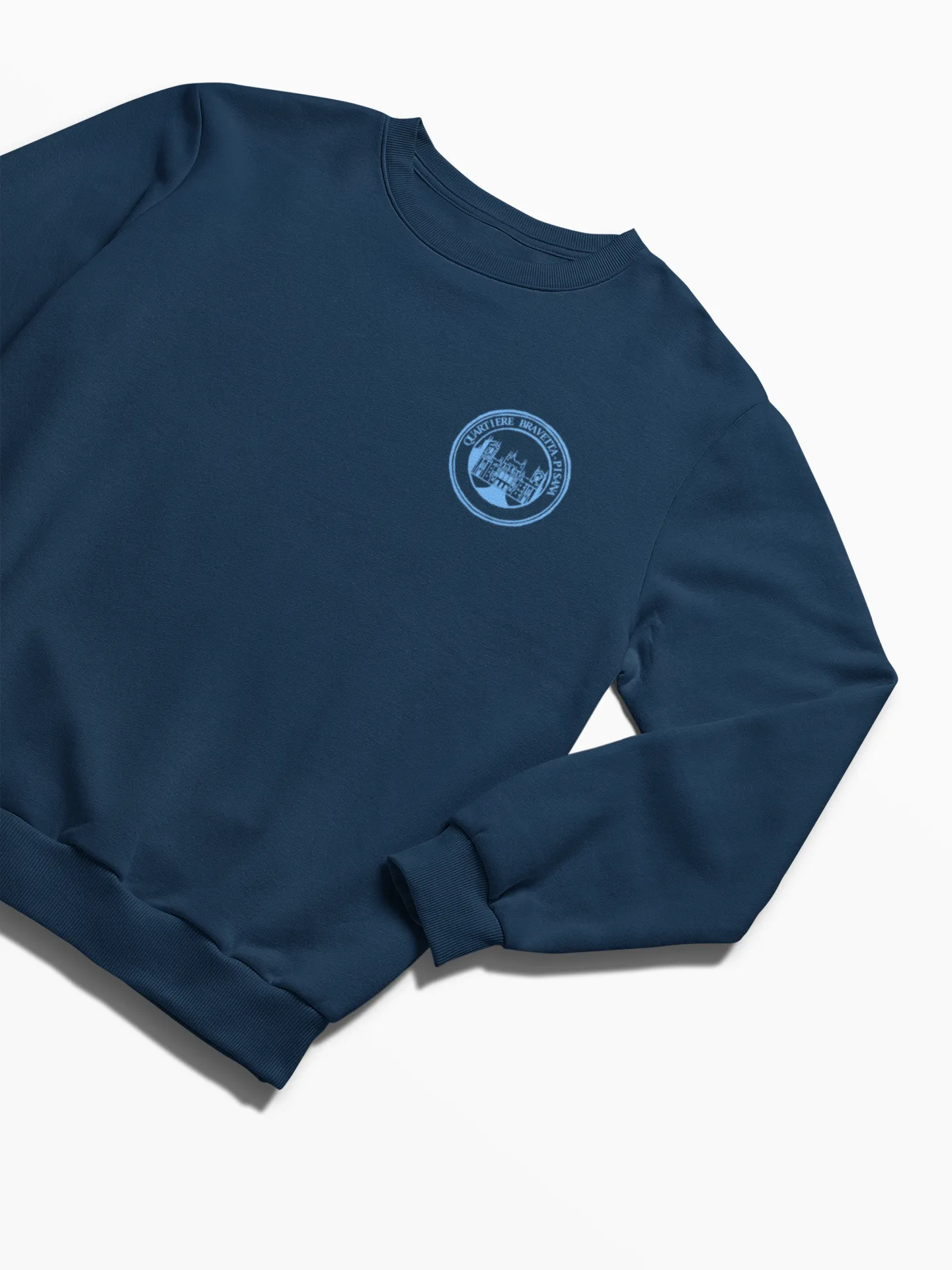 Felpa quartiere Bravetta - Pisana blu