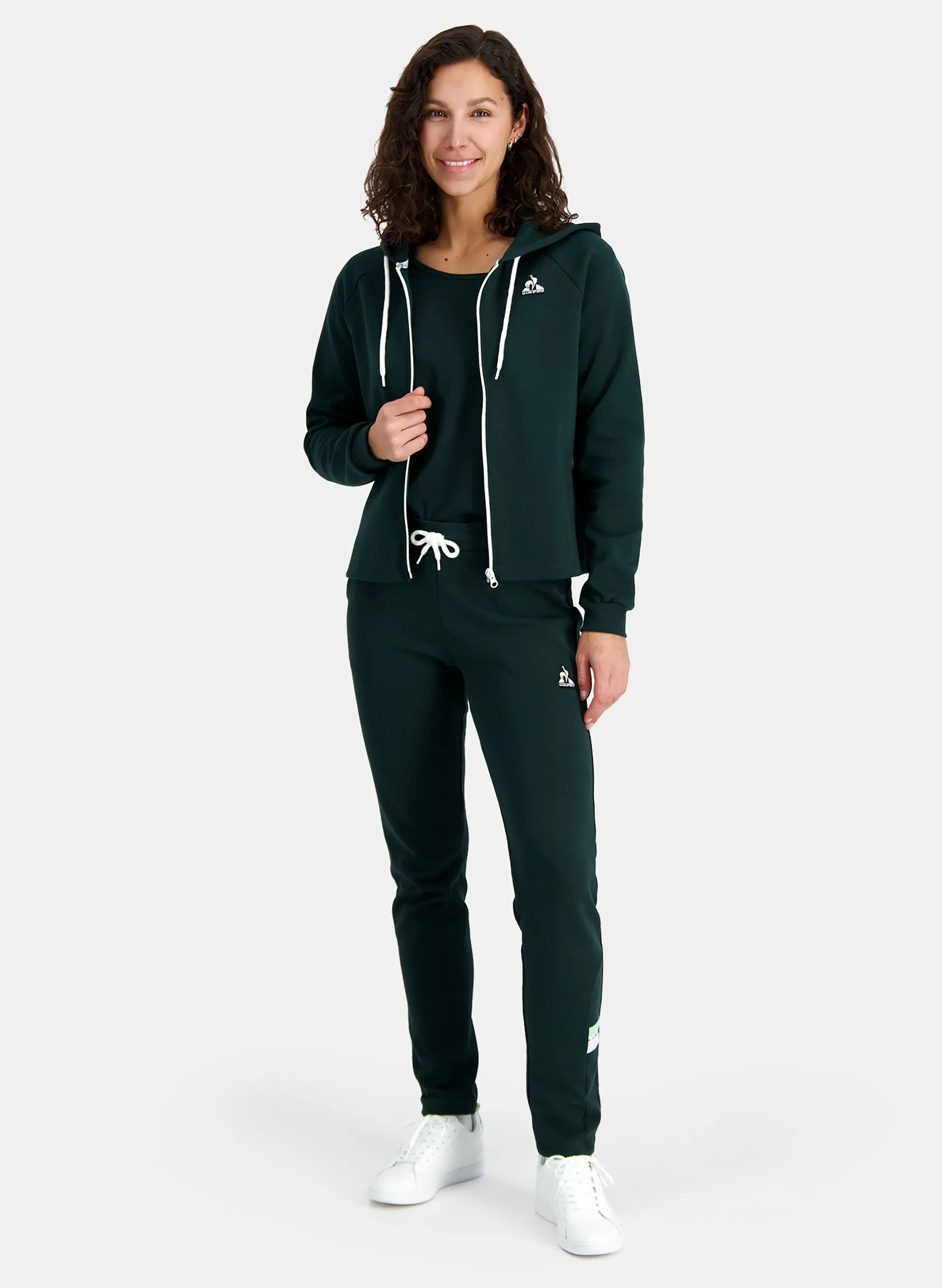 felpa saison full zip con cappuccio