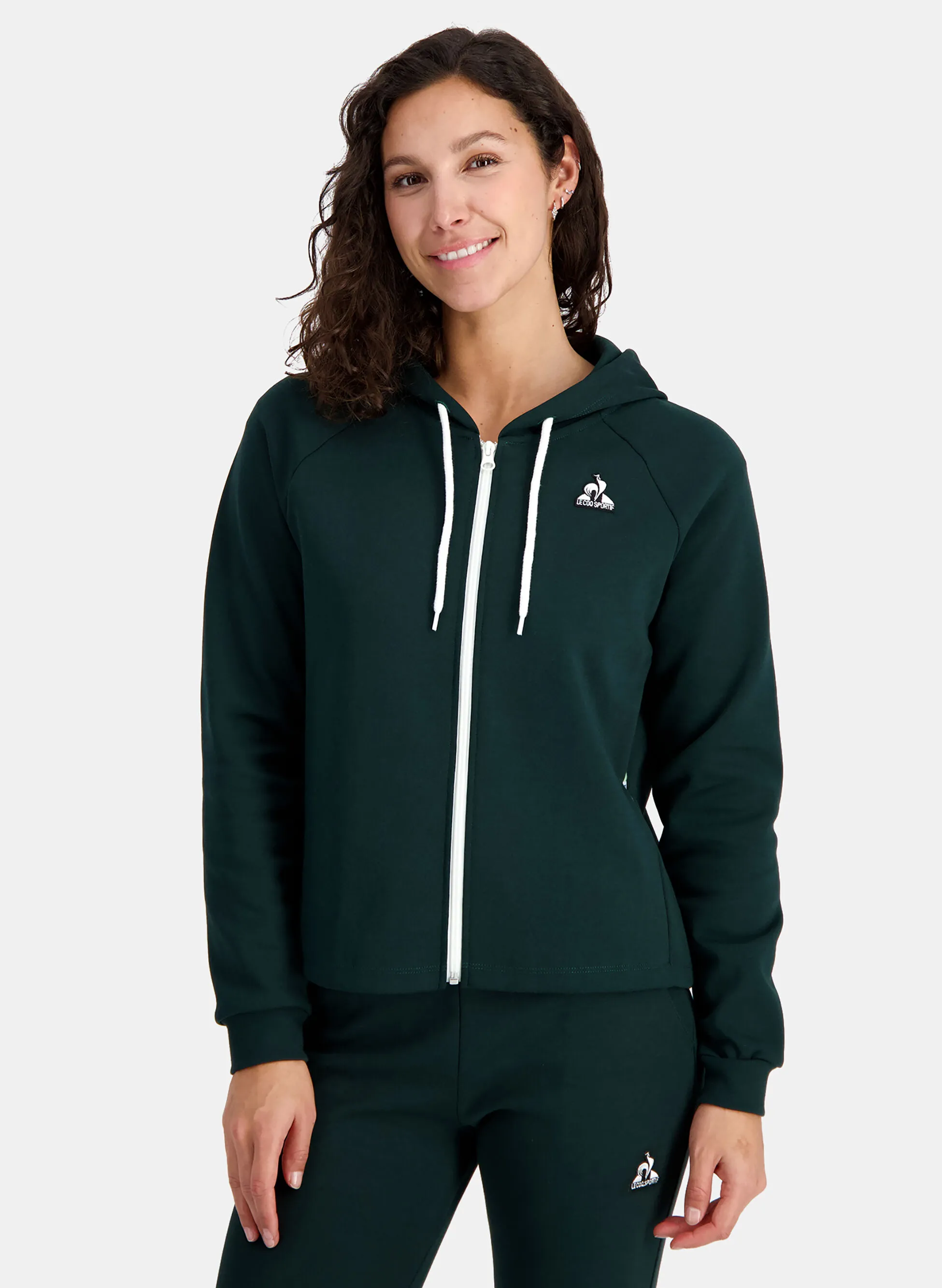 felpa saison full zip con cappuccio