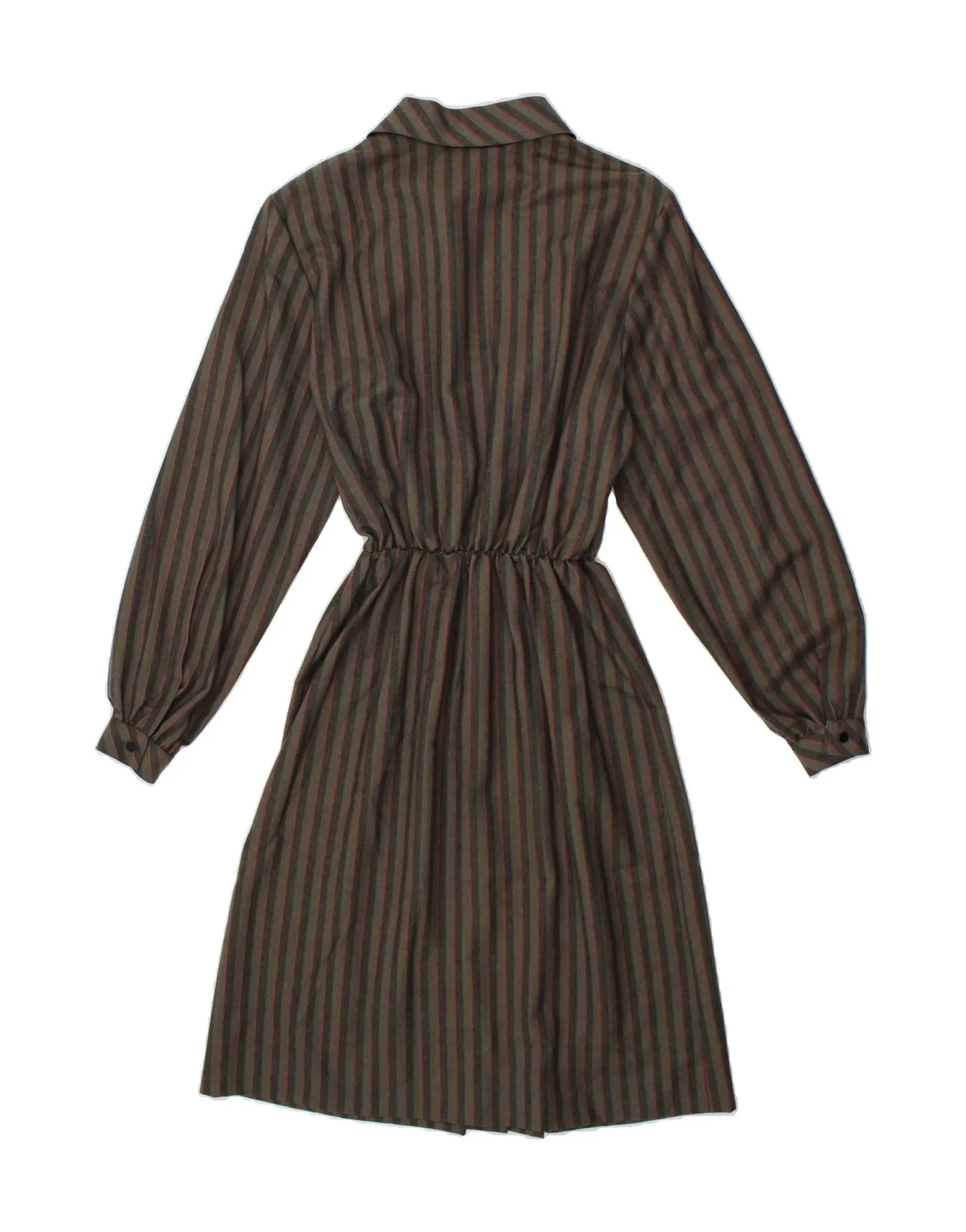 FIORELLA RUBINO Womens Pullover Shirt Dress UK 14 Medium Grey Striped