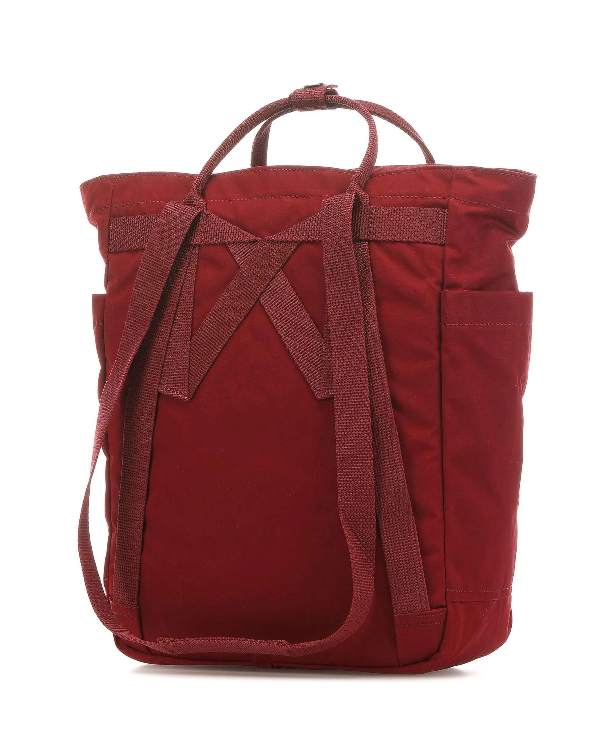  Fjällräven Kånken Totepack Borsa shopper cotone biologico, poliestere riciclato rosso scuro  