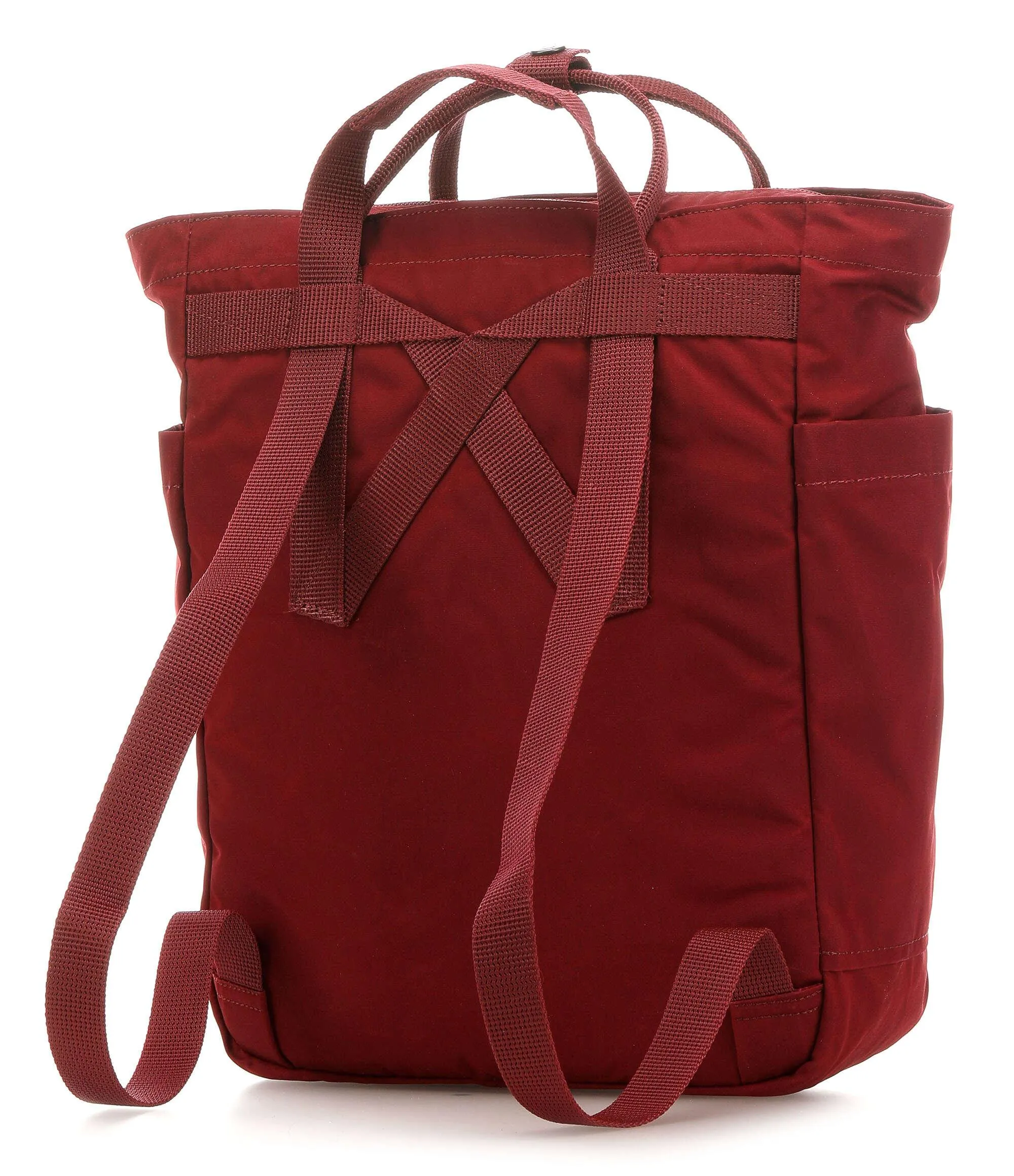  Fjällräven Kånken Totepack Borsa shopper cotone biologico, poliestere riciclato rosso scuro  