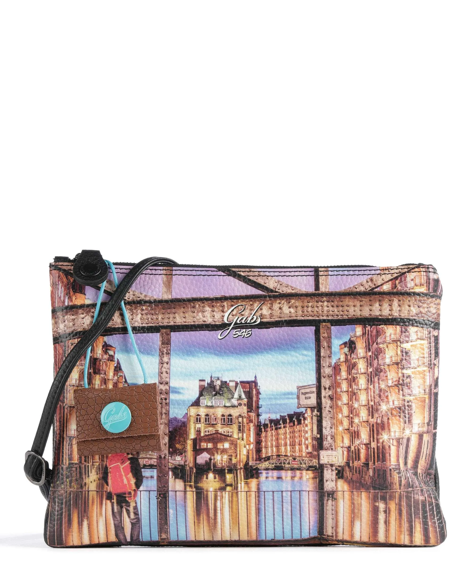  Gabs Beyonce Borsa a spalla pelle di vitello grana multicolore  