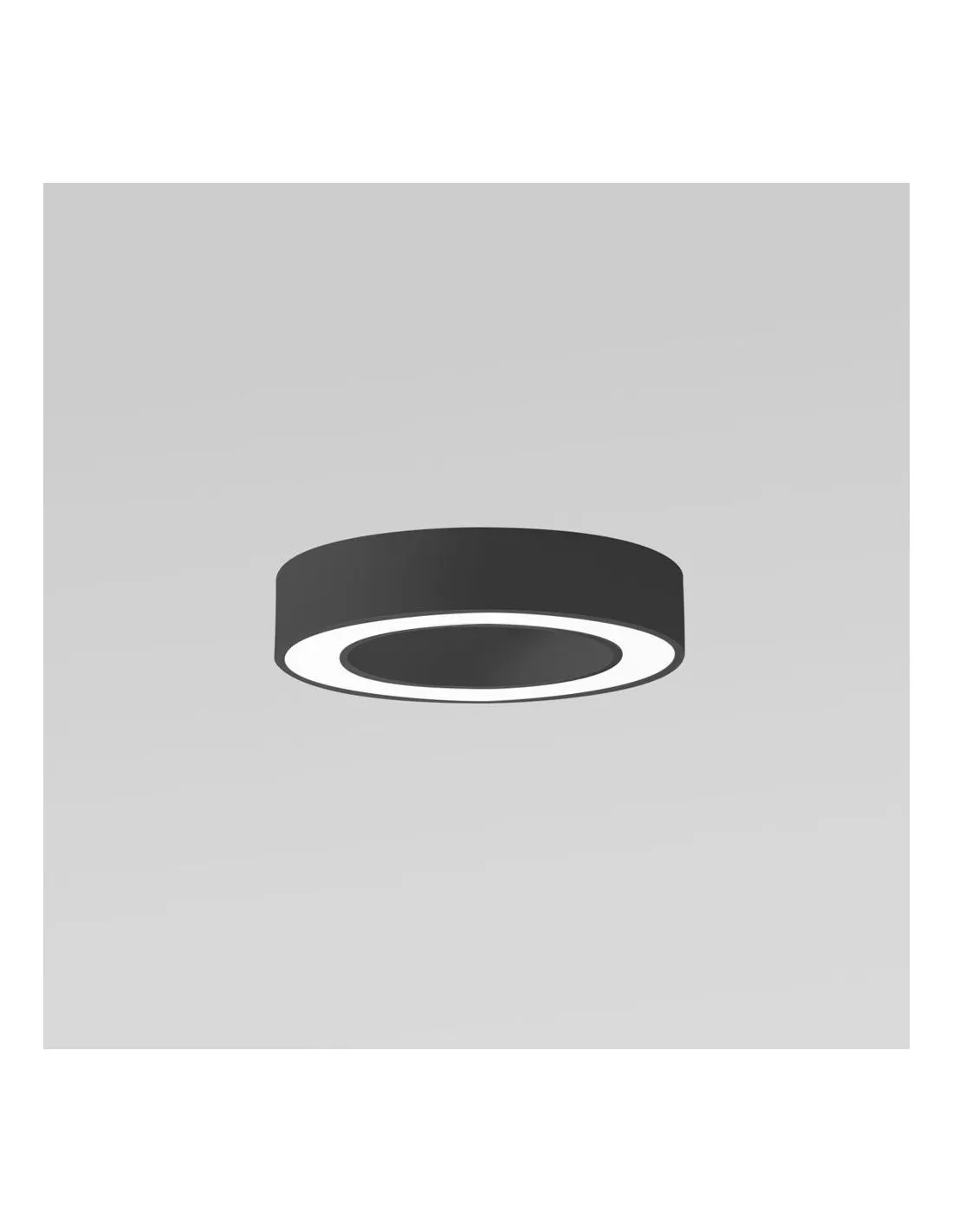 Gea Luce Flor P/P plafoniera led 30W colore nero