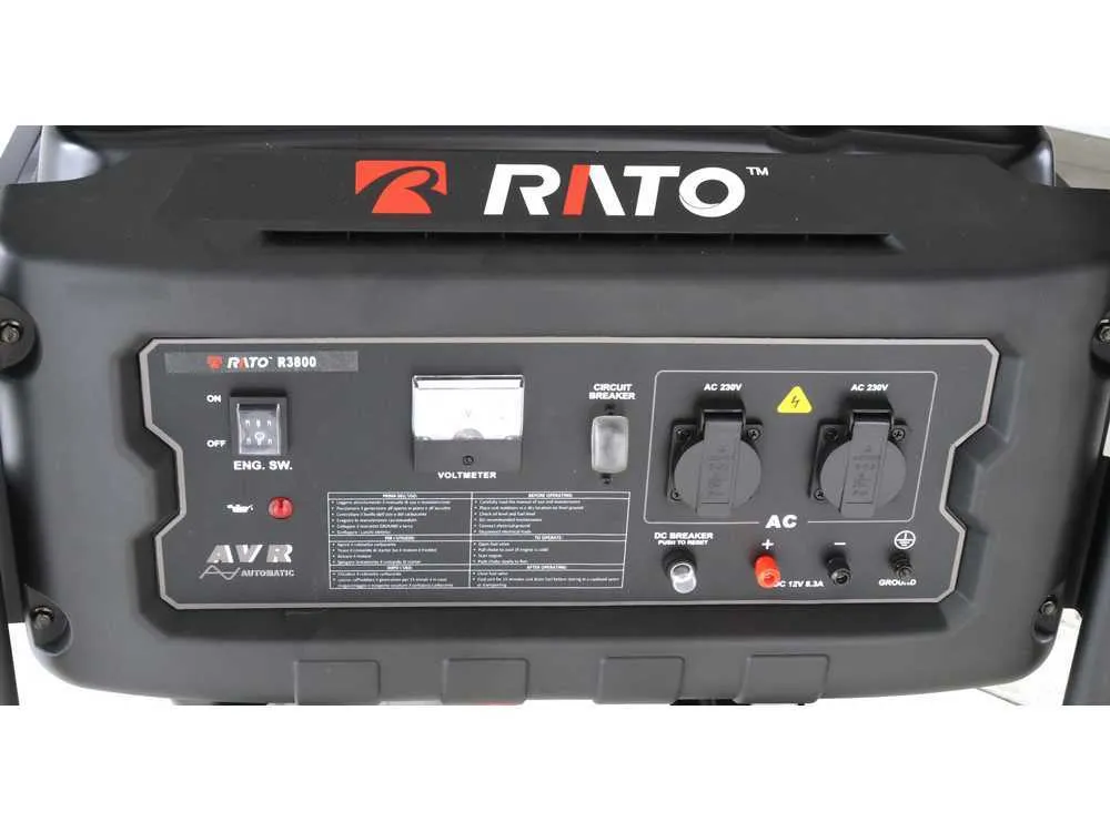 Generatore di Corrente RATO R3800 AVR