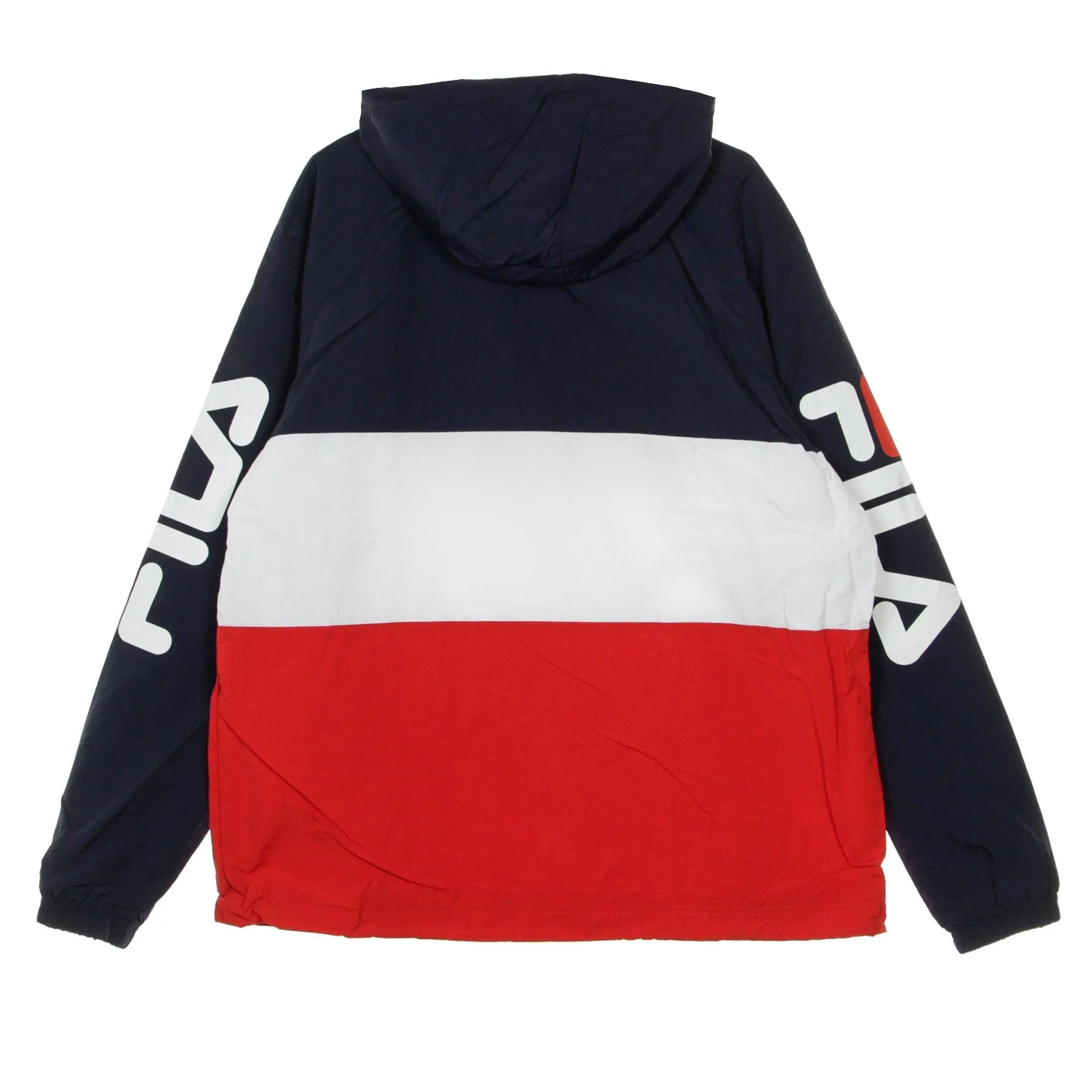 Giacca a Vento Infilabile Uomo Ladislaus Black Iris/true Red/bright White