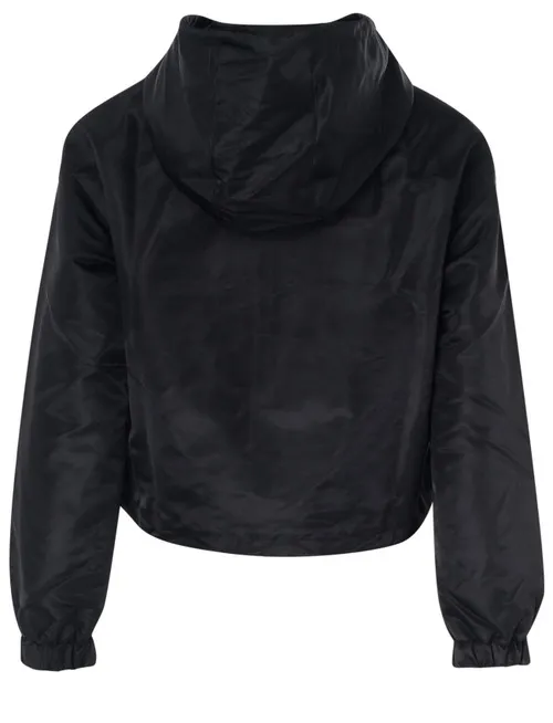 Giacca antivento Sporty & Rich Good Health in nylon nero