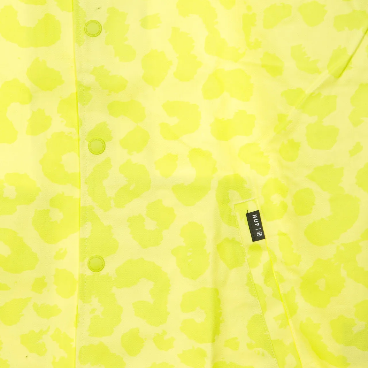 Giacca Coach Jacket Uomo Neo Leopard Coach Jack Hot Lime