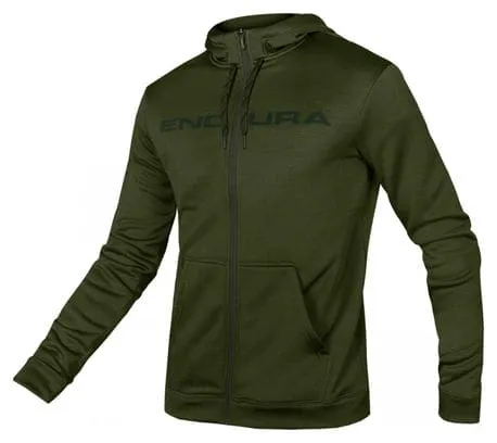 Giacca con cappuccio Endura Hummvee Verde Kaki