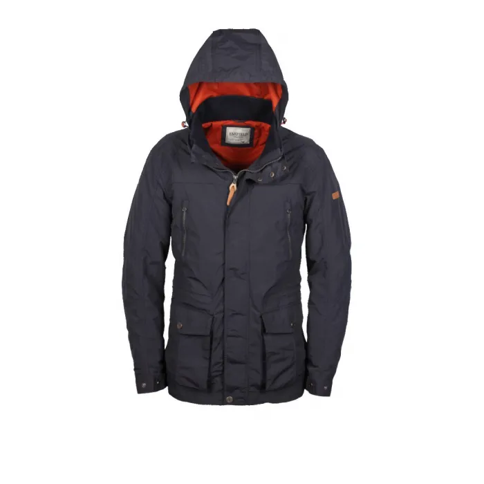 Giacca Farfield navy con cappuccio
