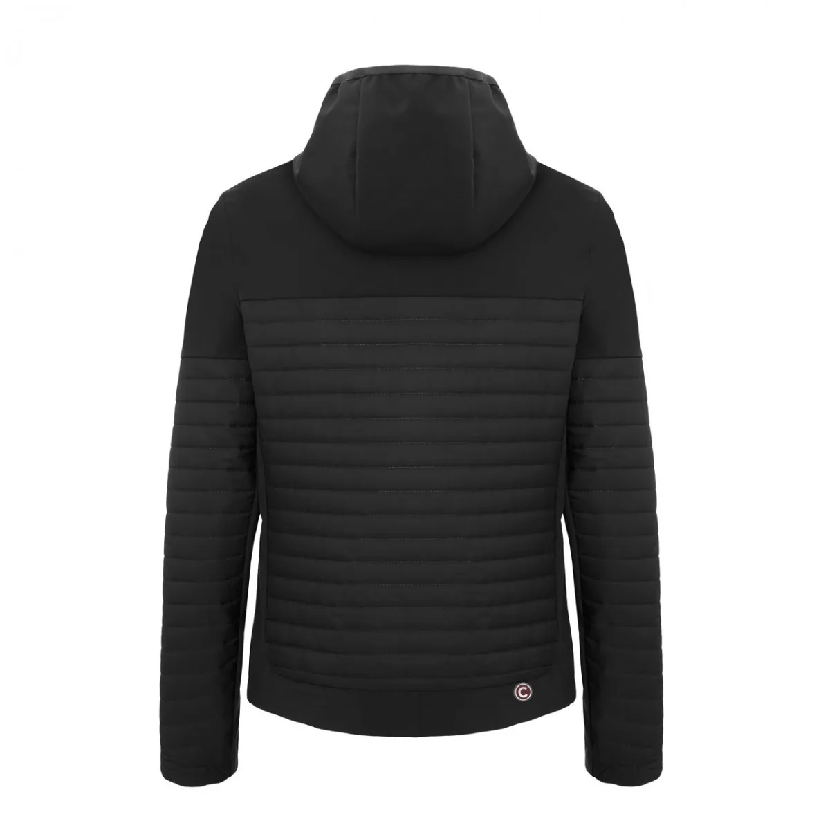 Giacca Interspace Con Inserti In Softshell, Nero