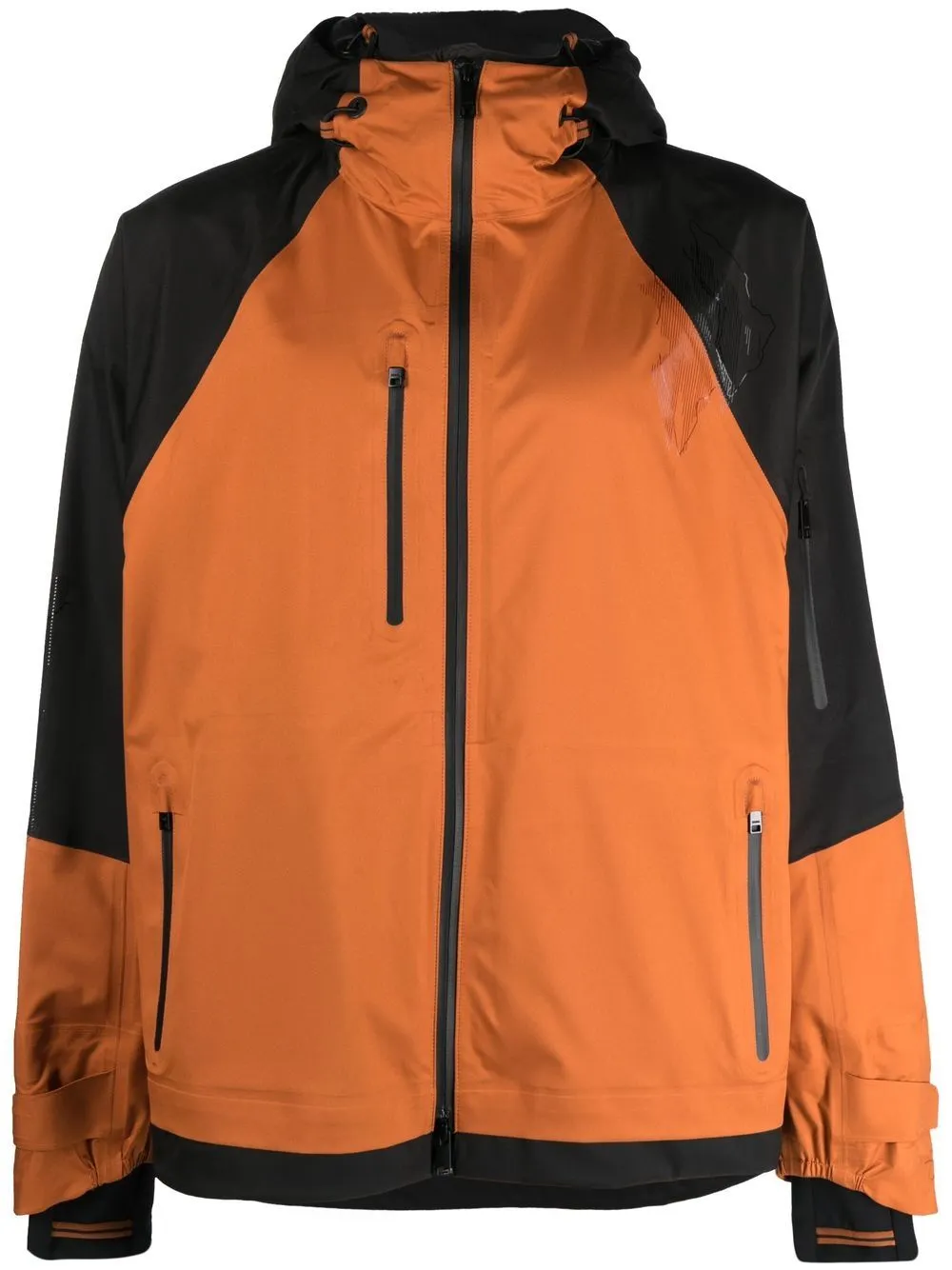 Giacca leggera con cappuccio multicolore - uomo