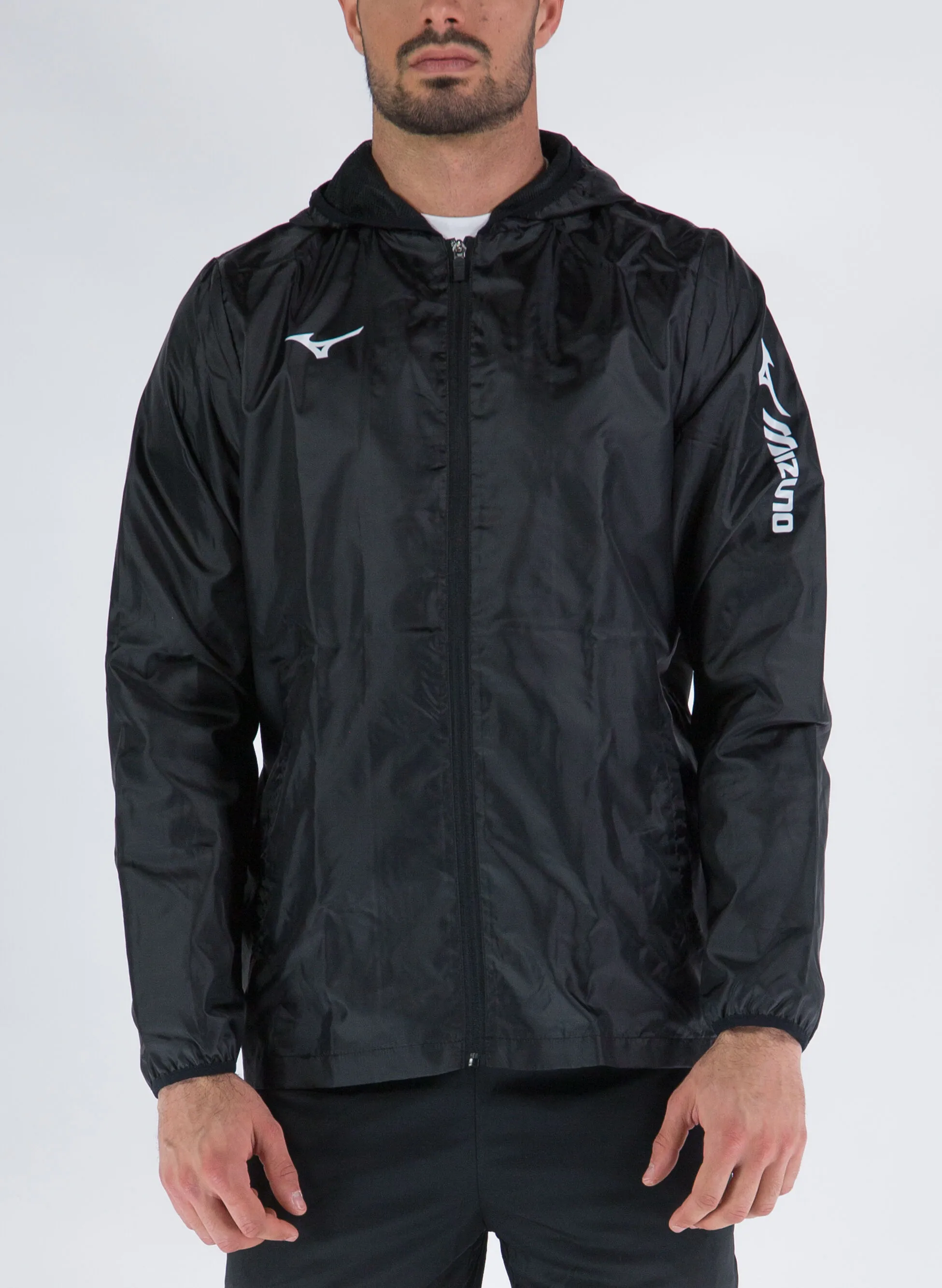 giacca sendai windbreaker con cappuccio